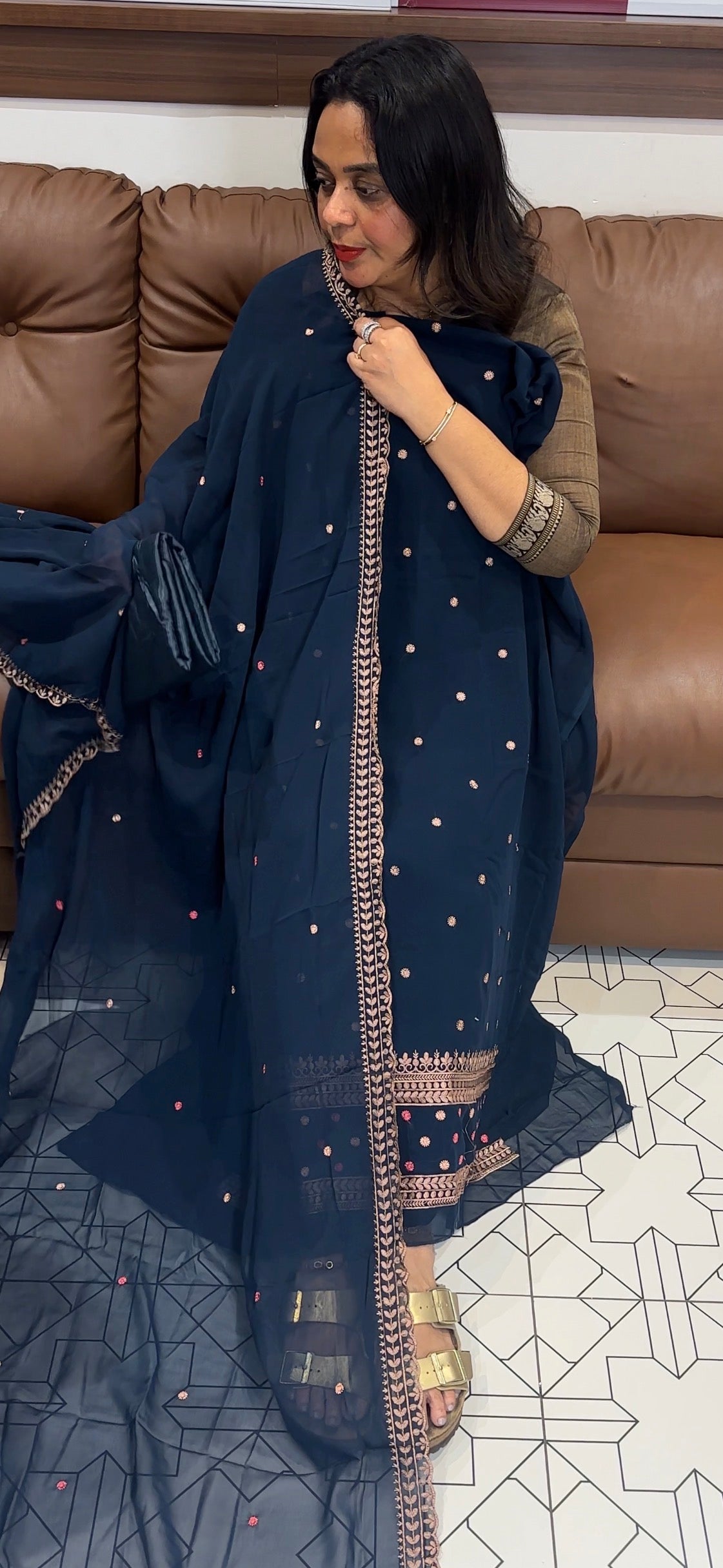 BUDGET BUY  UNSTITCHED SALWAR SUITS - IHA 31260