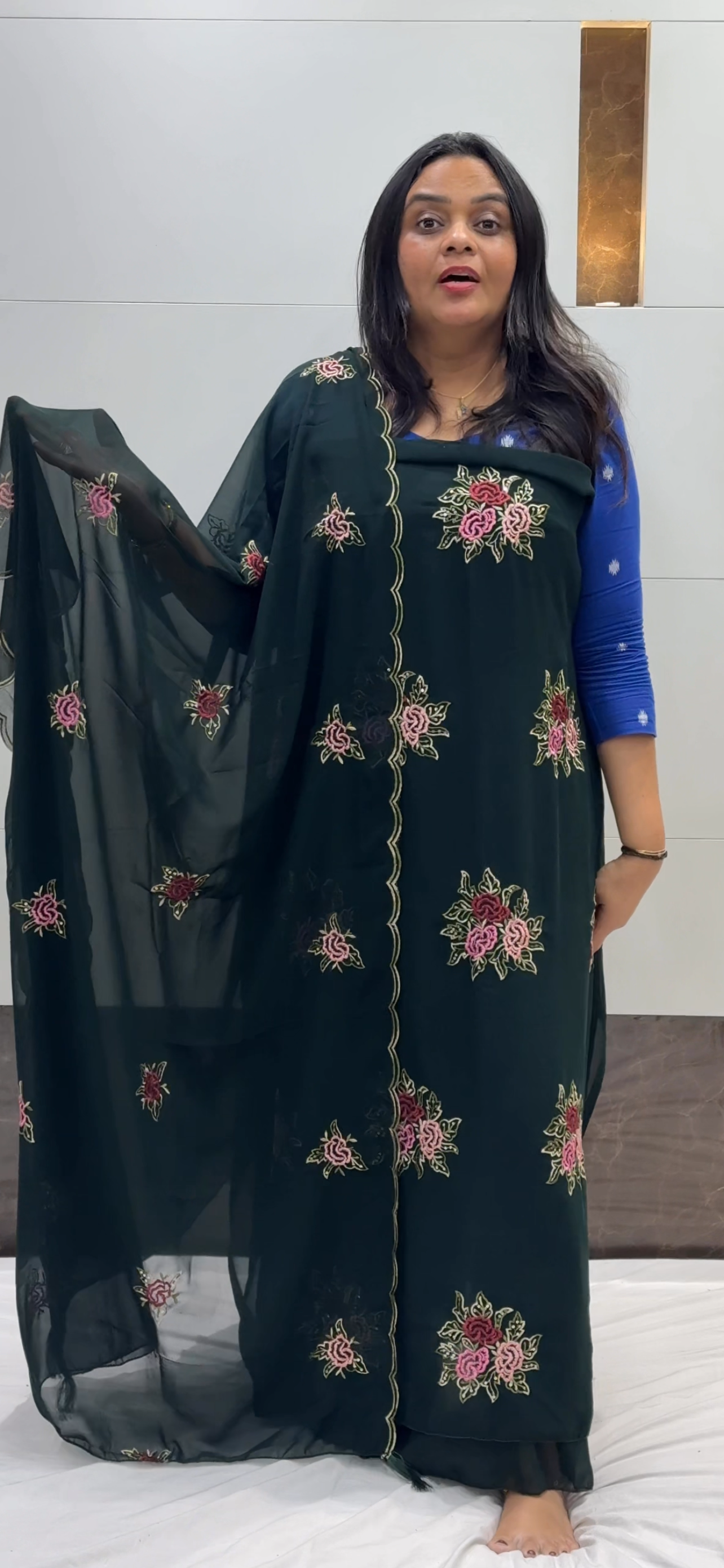 BUDGET BUY UNSTITCHED SALWAR SUITS -  IHA 32589
