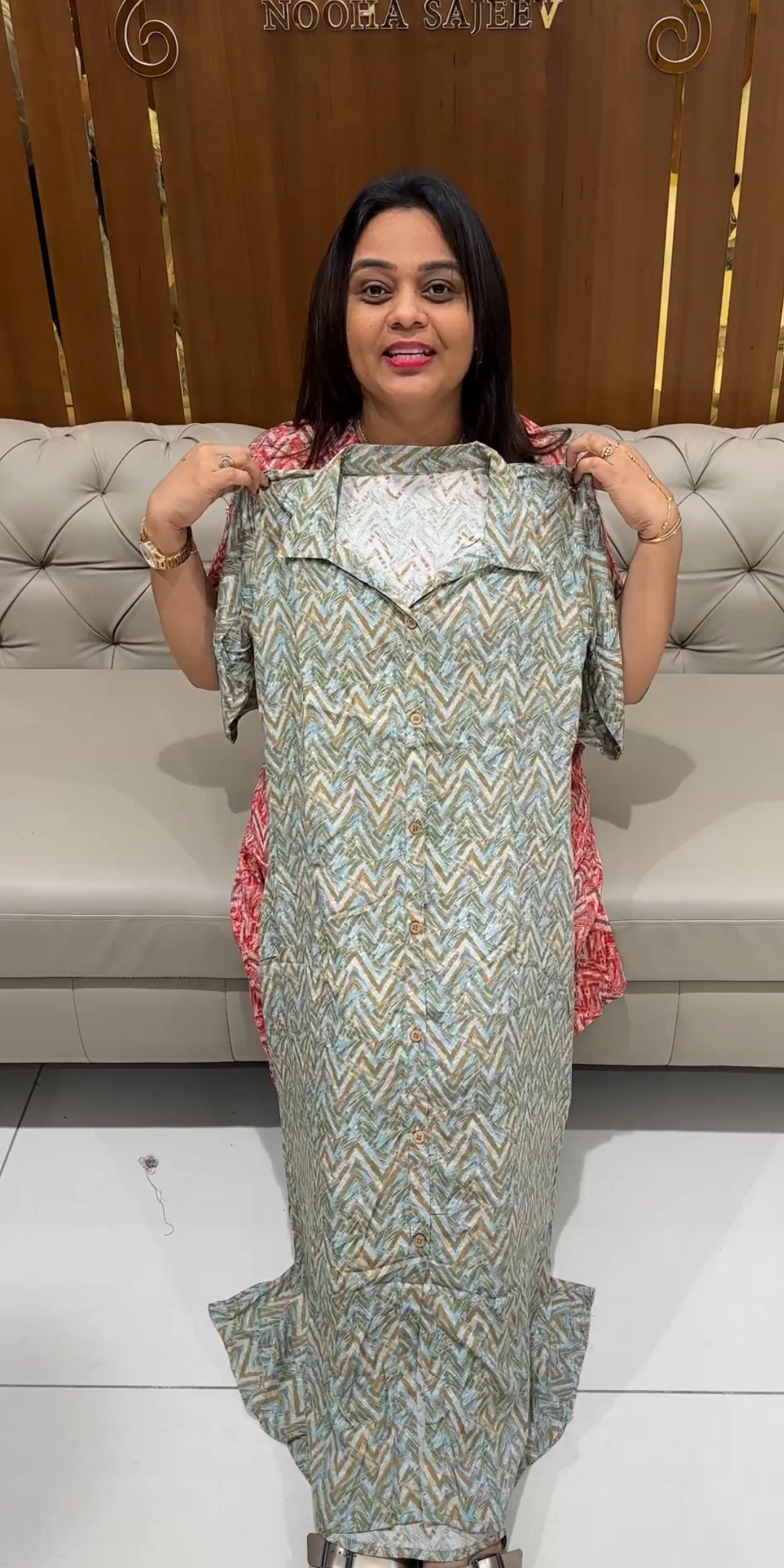 IHA'S IN-HOUSE PRINTED FROCKS - IHA 24424