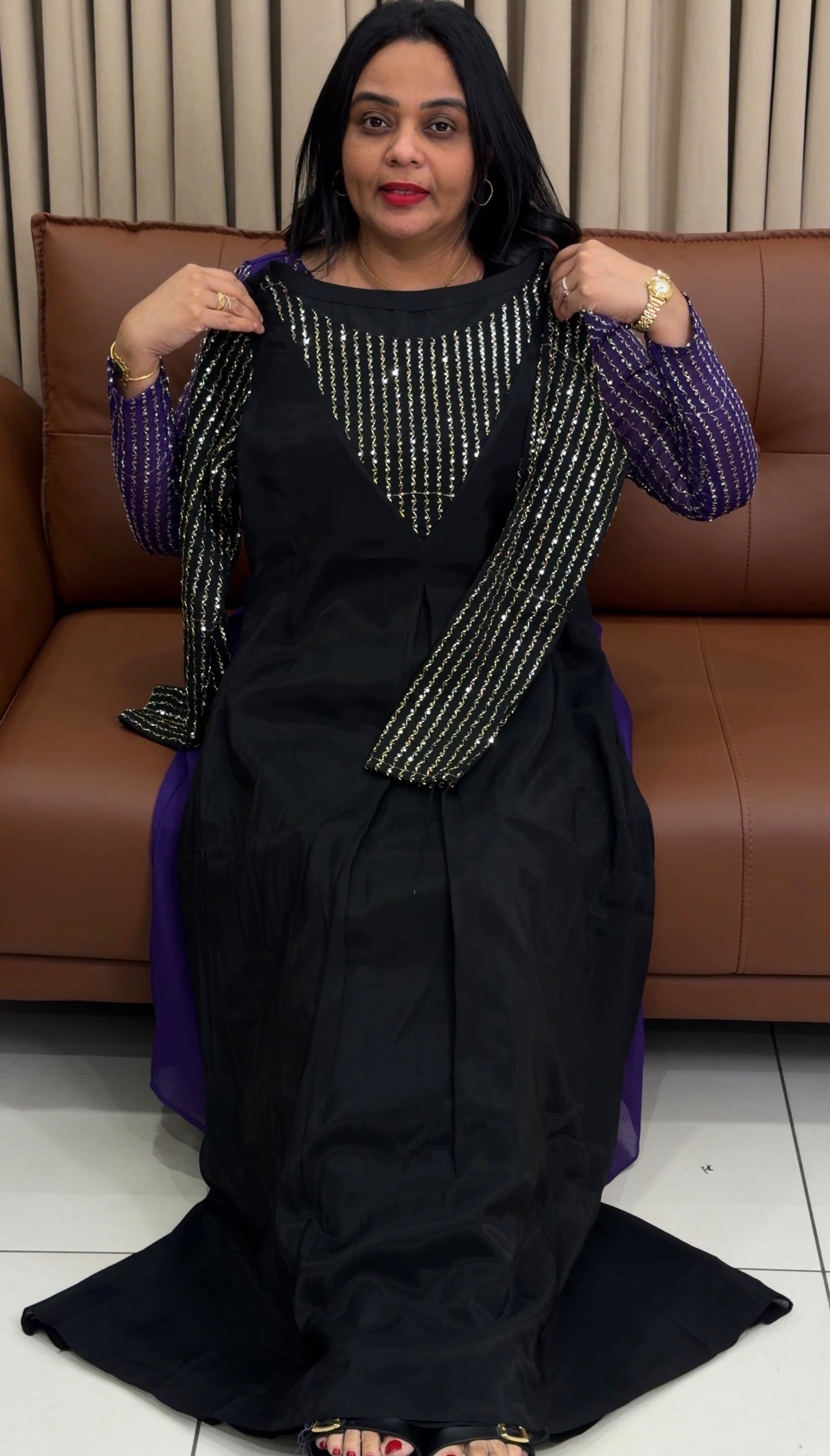 IHA'S IN-HOUSE HANDWORKED ALINE TOPS - IHA 34397