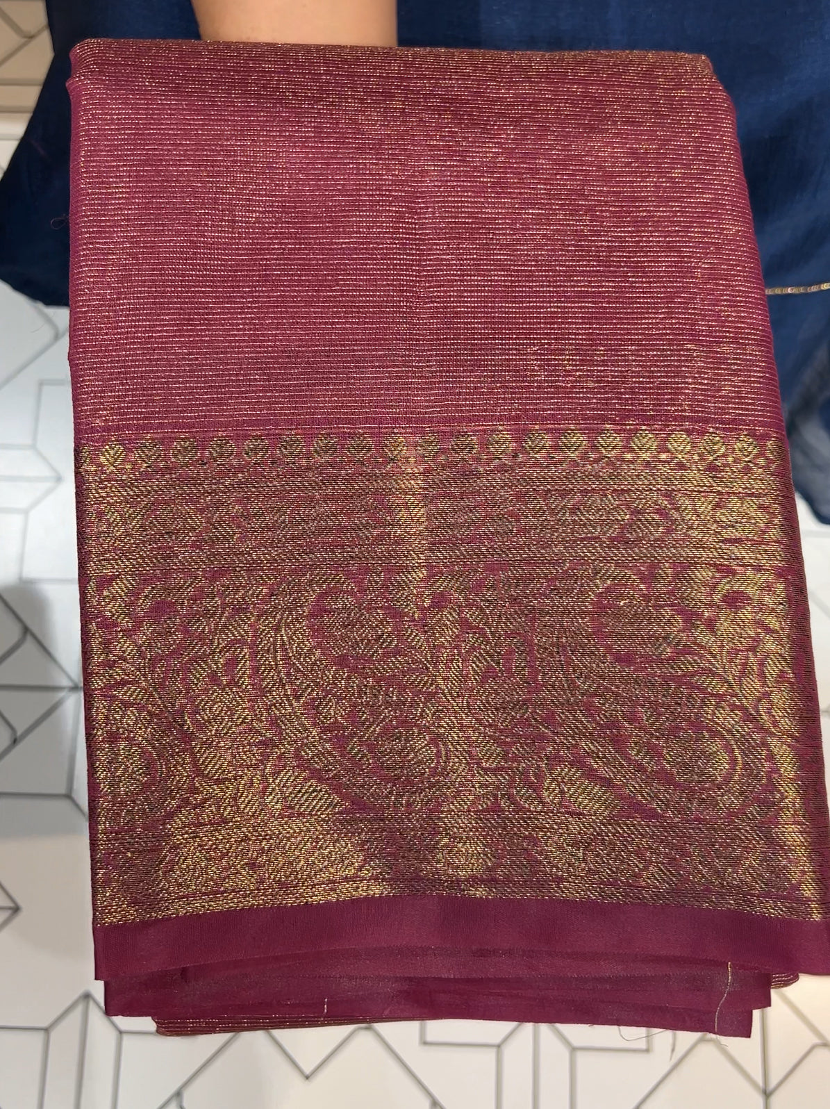 FORWARD SEMI TISSUE BANARASI SAREES - IHA 24575
