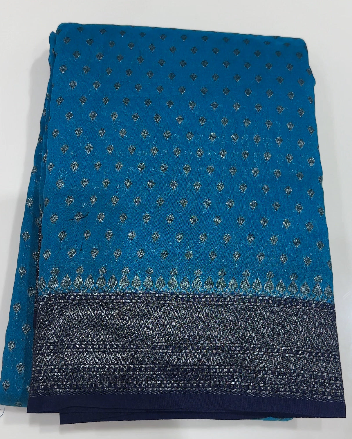 SEMI BANARASI SAREES - IHA 27894