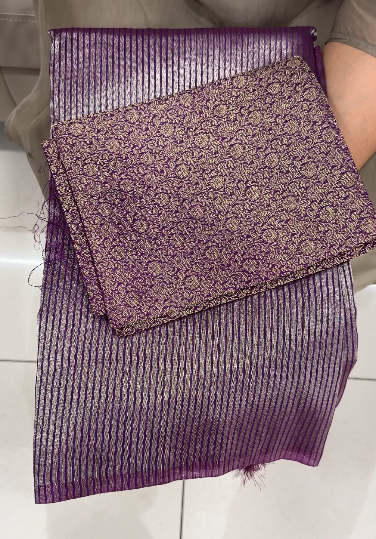 SEMI BANARASI SAREES - IHA 27053