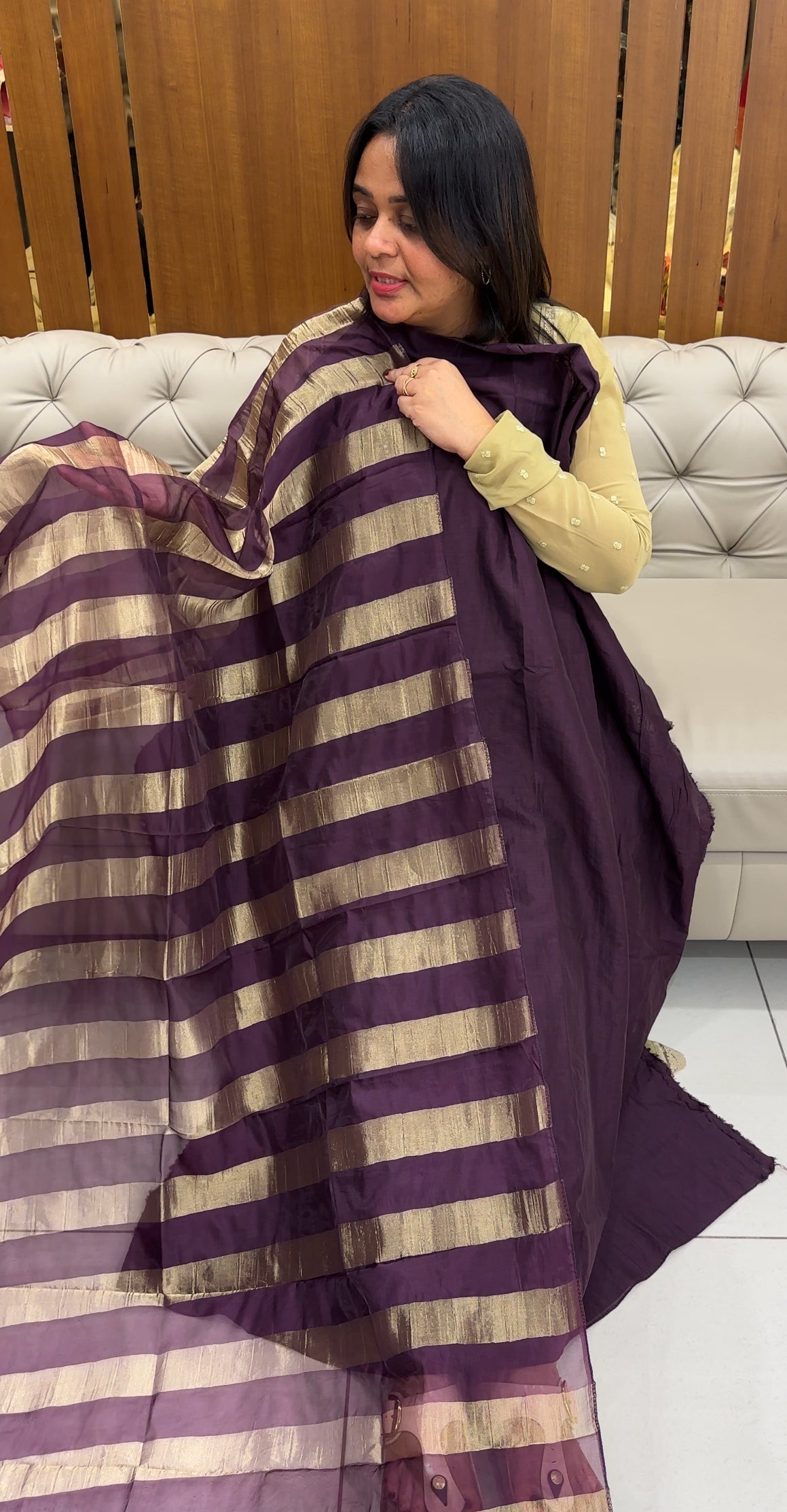 SEMI MODAL UNSTITCHED SALWAR SUITS - IHA 27011