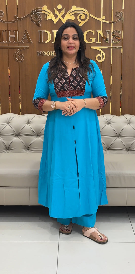 IHA'S IN-HOUSE COTTON LINEN CO-ORDS SES - IHA 29158