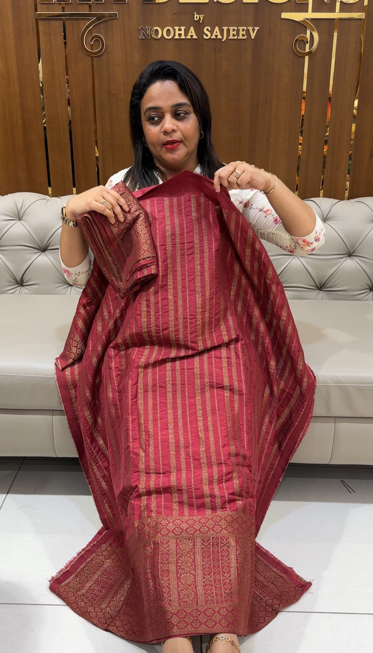 FORWARD BANARASI UNSTITCHED SALWAR SUITS - IHA 25077