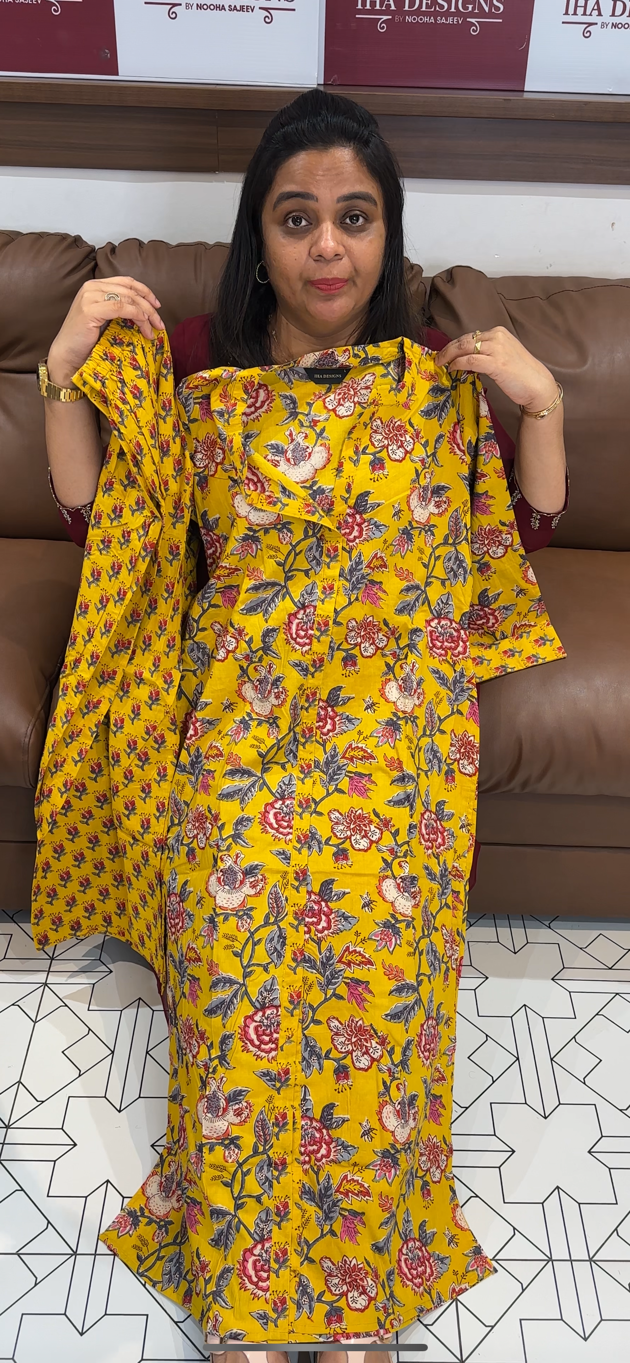 IHA'S IN-HOUSE PRINTED READY TO WEAR  - IHA 28589