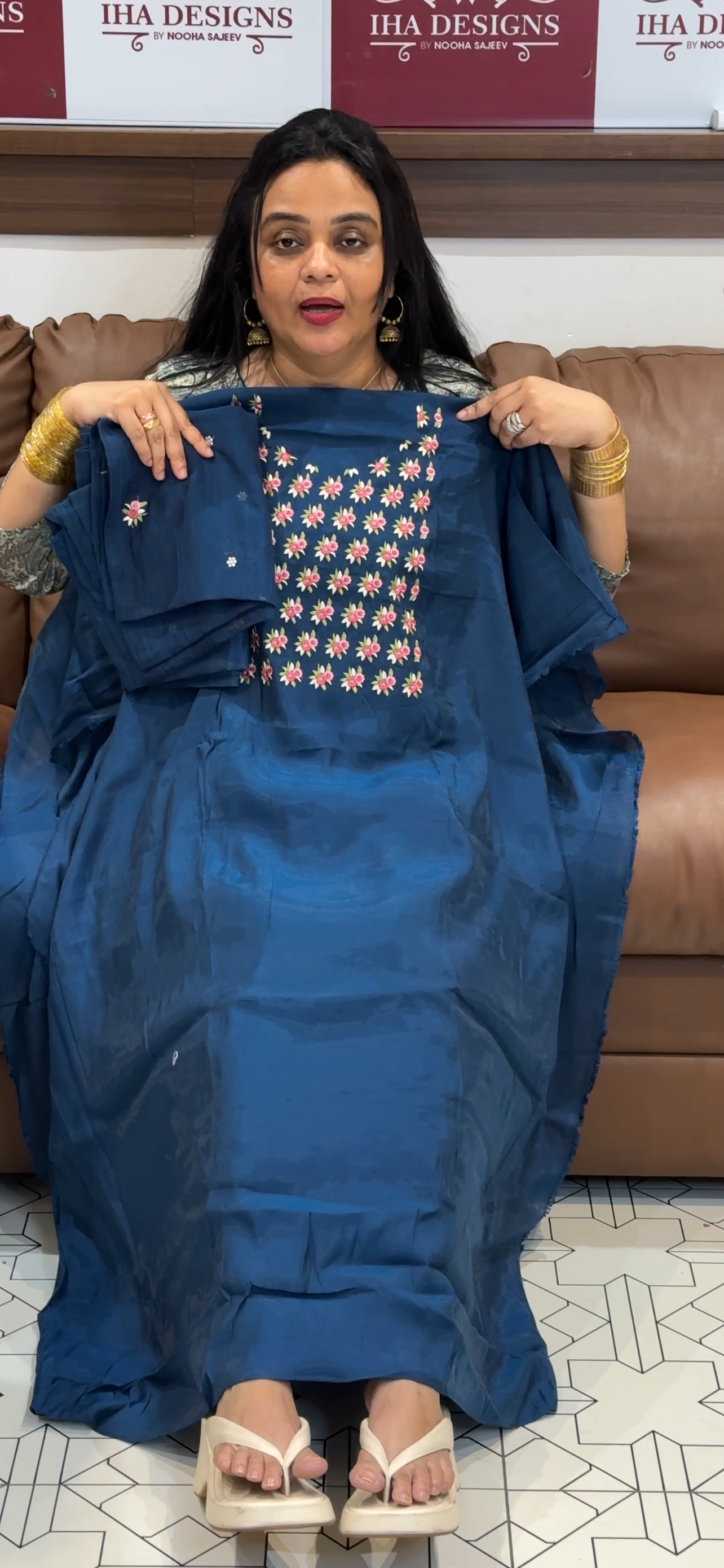 OFFER SALES UNSTITCHED SALWAR SUITS - IHA 34977