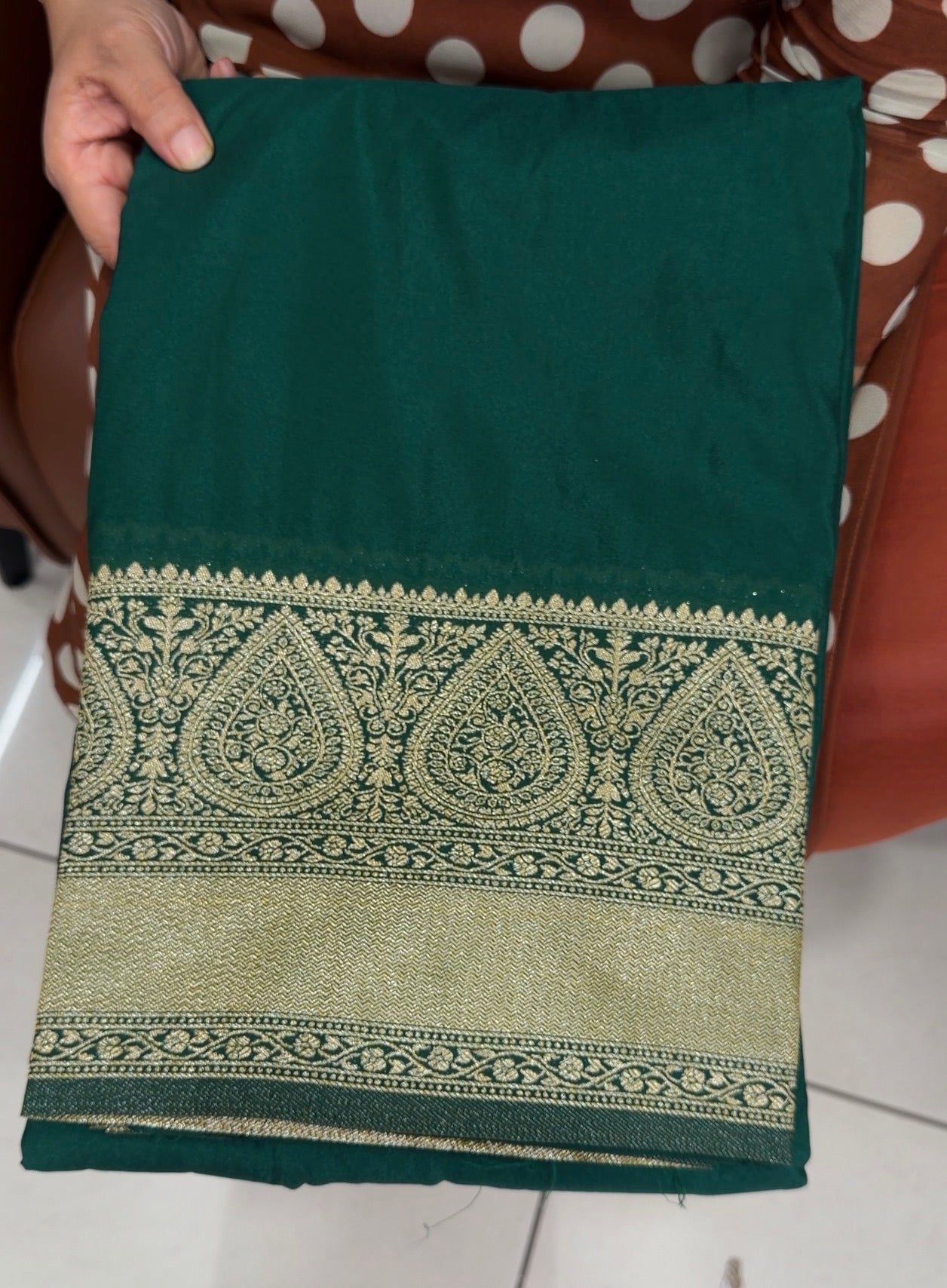 SEMI BANARASI SAREES - IHA 34194