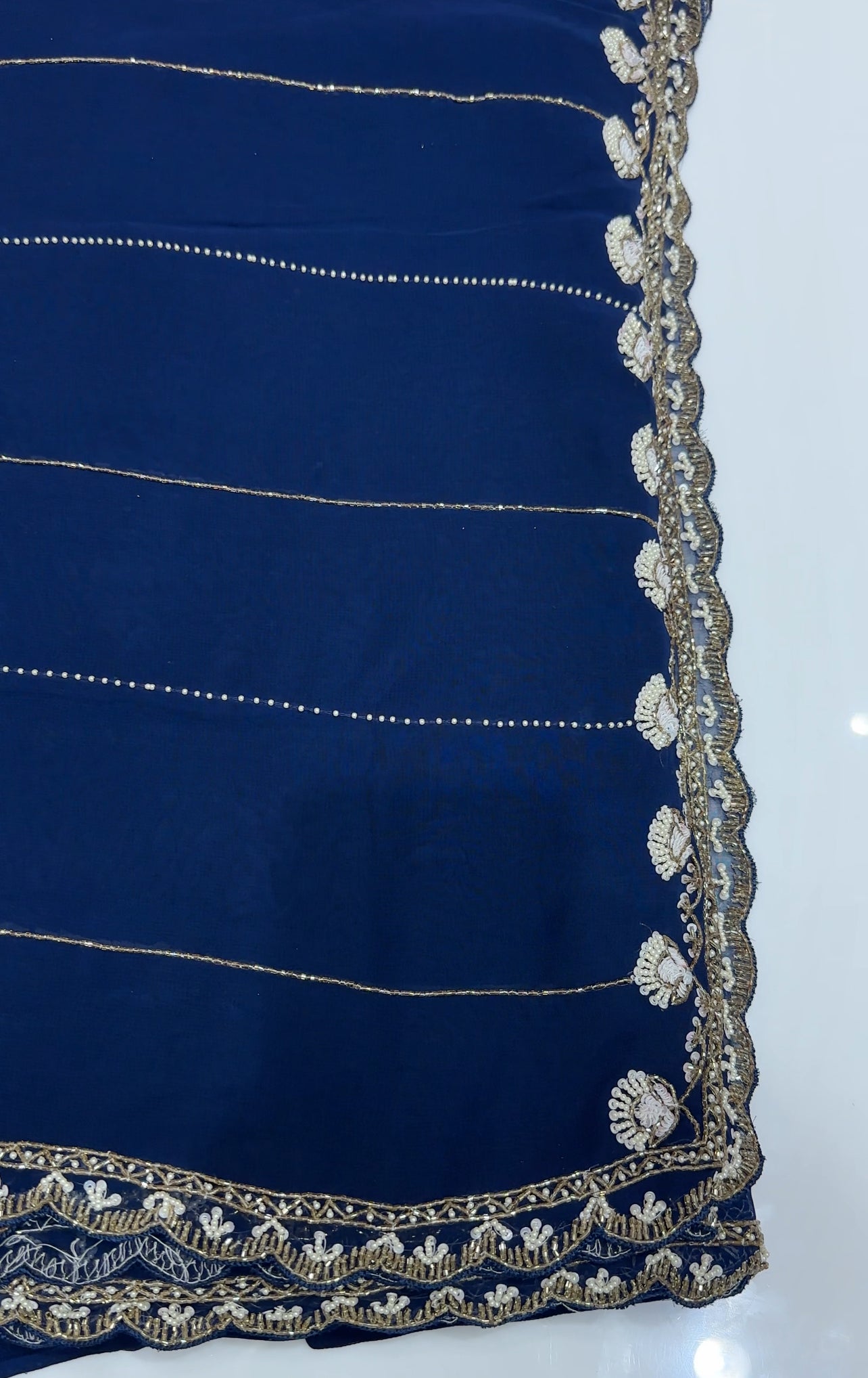 VISCOSE GEORGETTE SAREES - IHA 27264