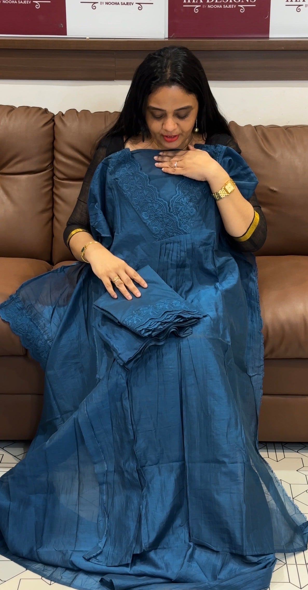 OFFER SALES UNSTITCHED SALWAR SUITS - IHA 35538
