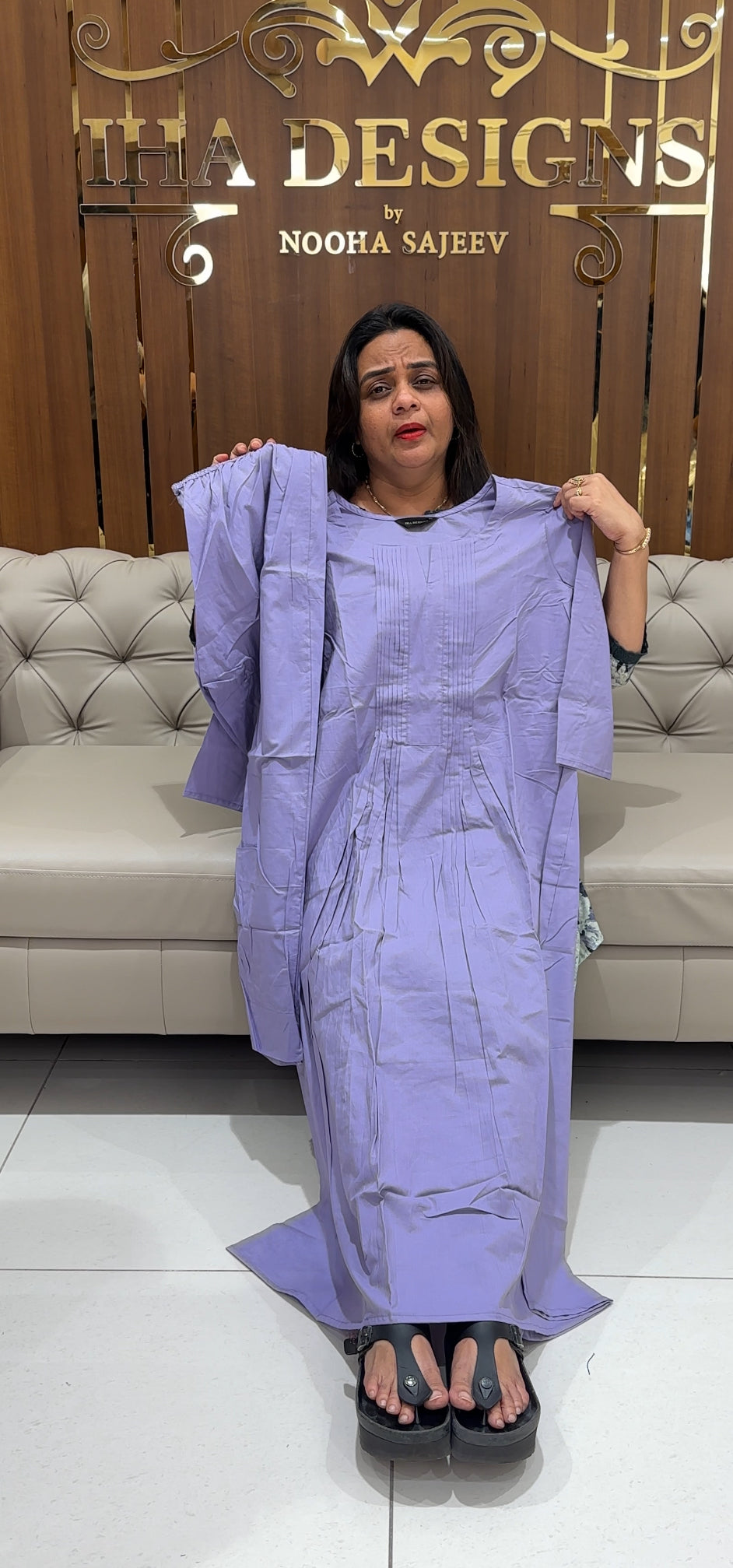 IHA'S IN-HOUSE COTTON TOP AND BOTTOM - IHA 23345
