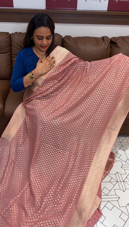 GEORGETTE SAREES - IHA 23841
