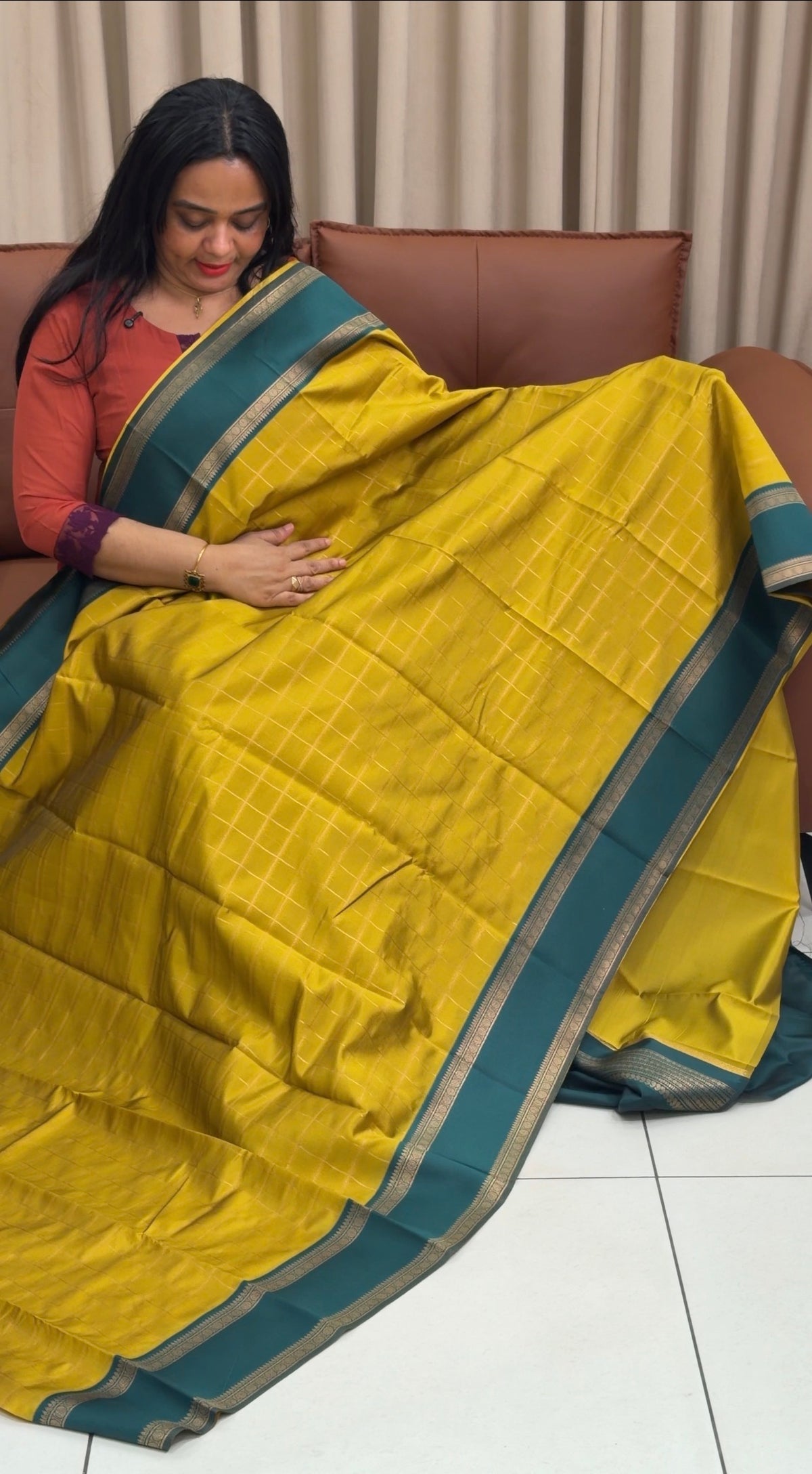 SEMI SILK SAREE - IHA 35209