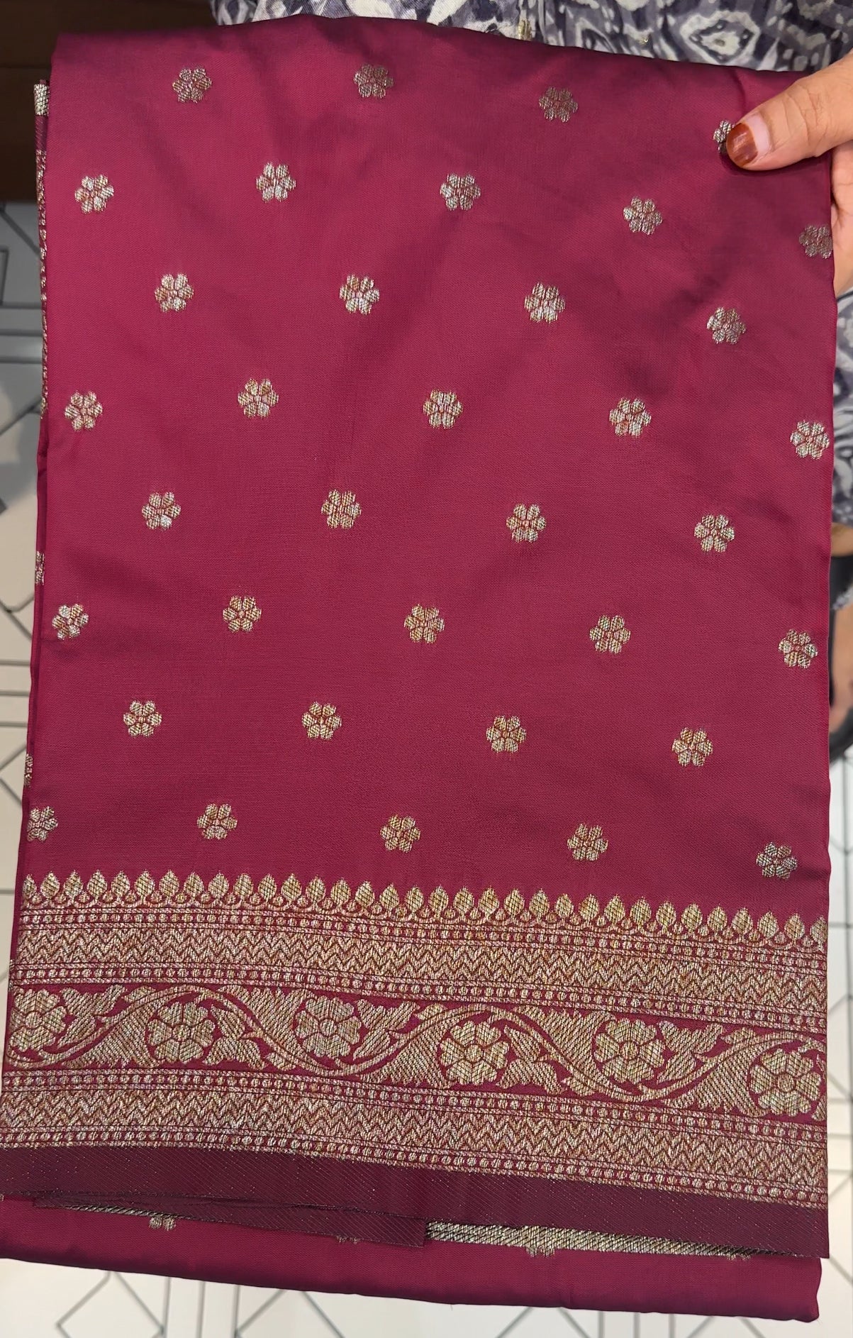 SEMI BANARASI SAREES - IHA 24664
