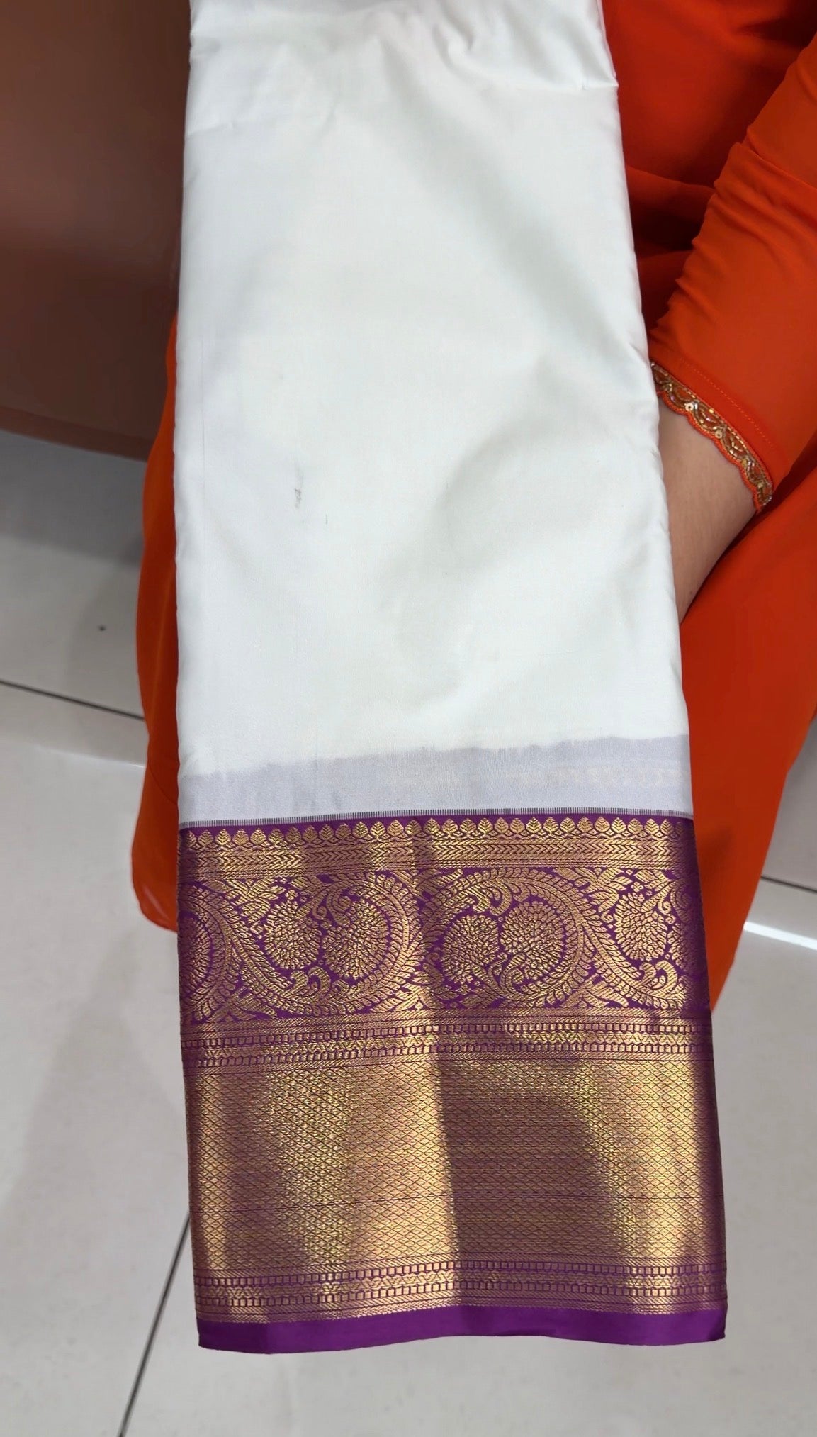 SEMI KANCHIPURAM SILK SAREES - IHA 34285