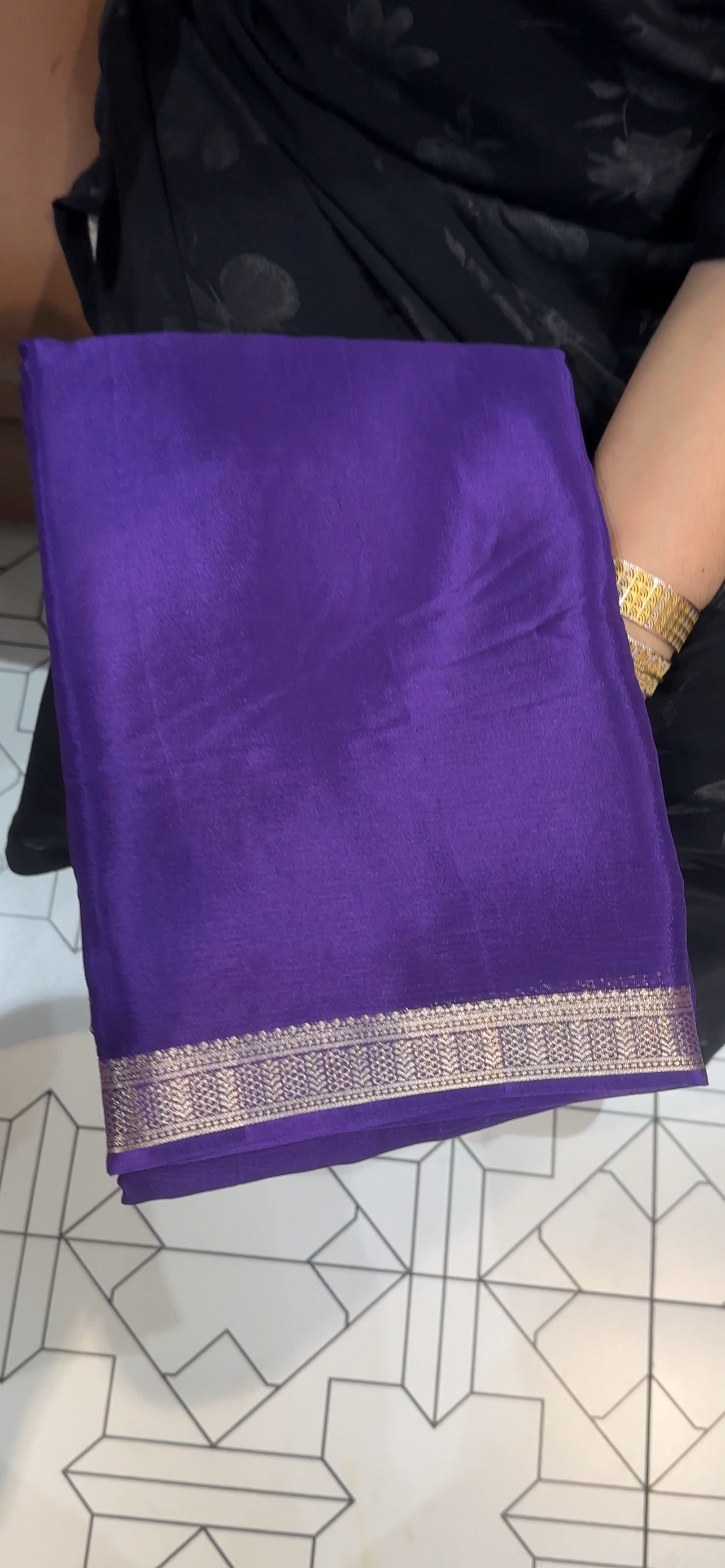 PLATINUM CHIFFON SAREES - IHA 35065