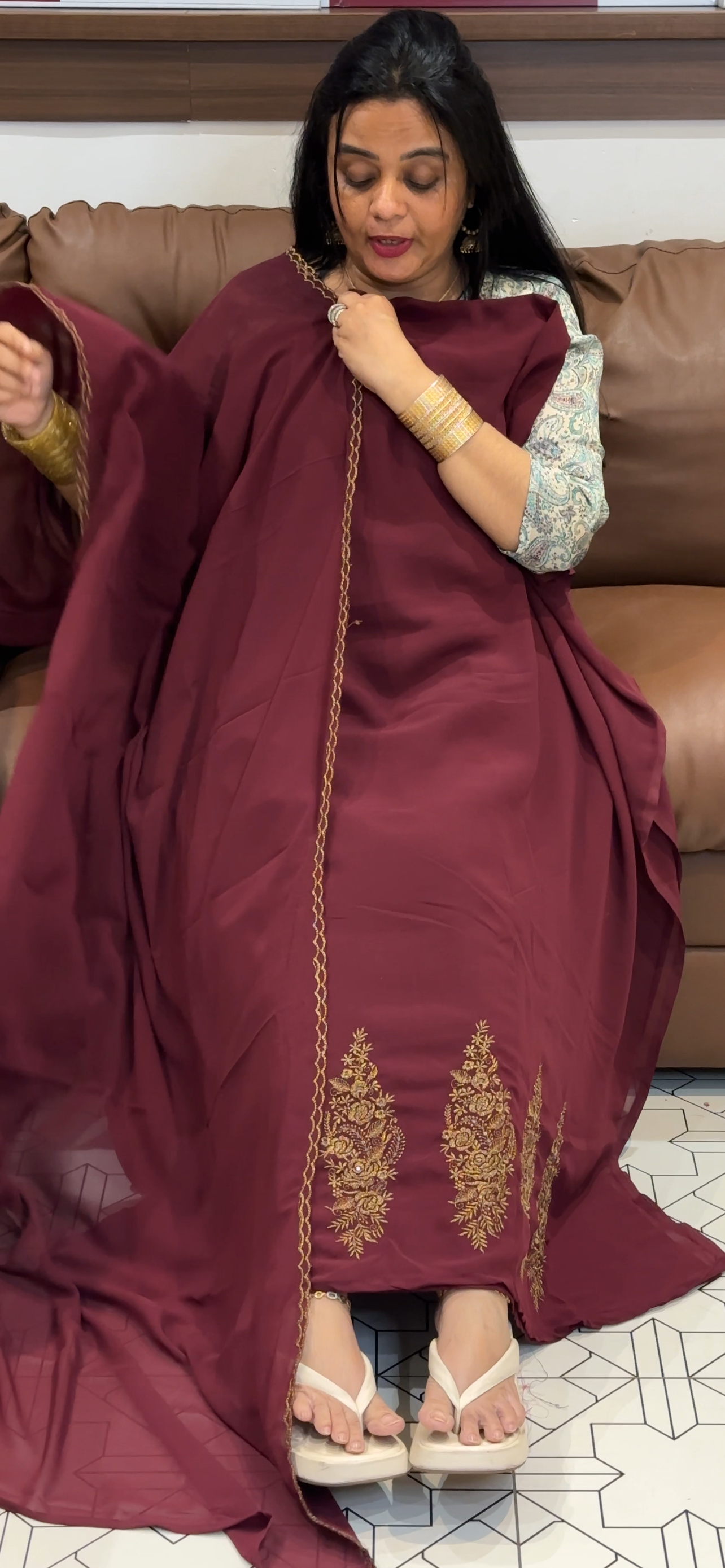 OFFER SALES UNSTITCHED SALWAR SUITS - IHA 34978