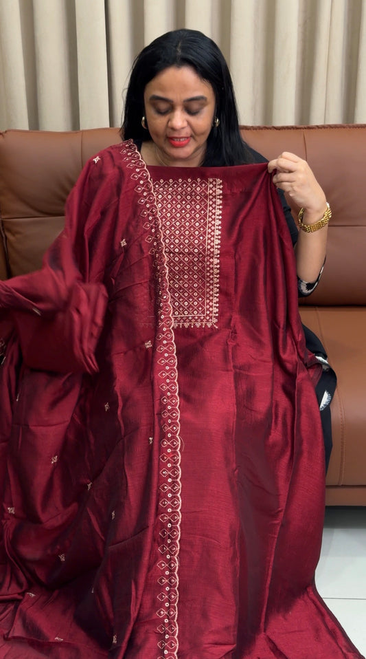 OFFER SALES UNSTITCHED SALWAR SUITS - IHA 35390