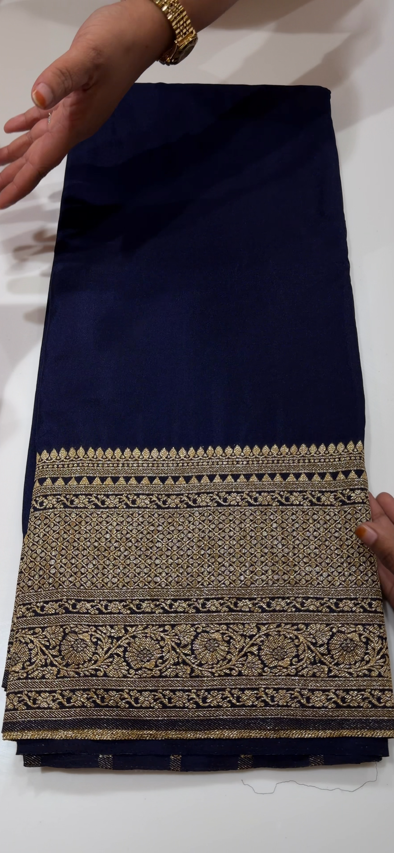 SEMI BANARASI SAREES - IHA 34575