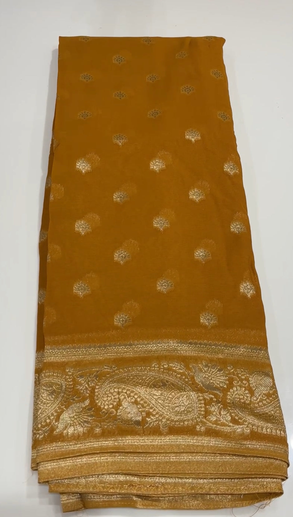 VISCOSE GEORGETTE SAREES - IHA 18670