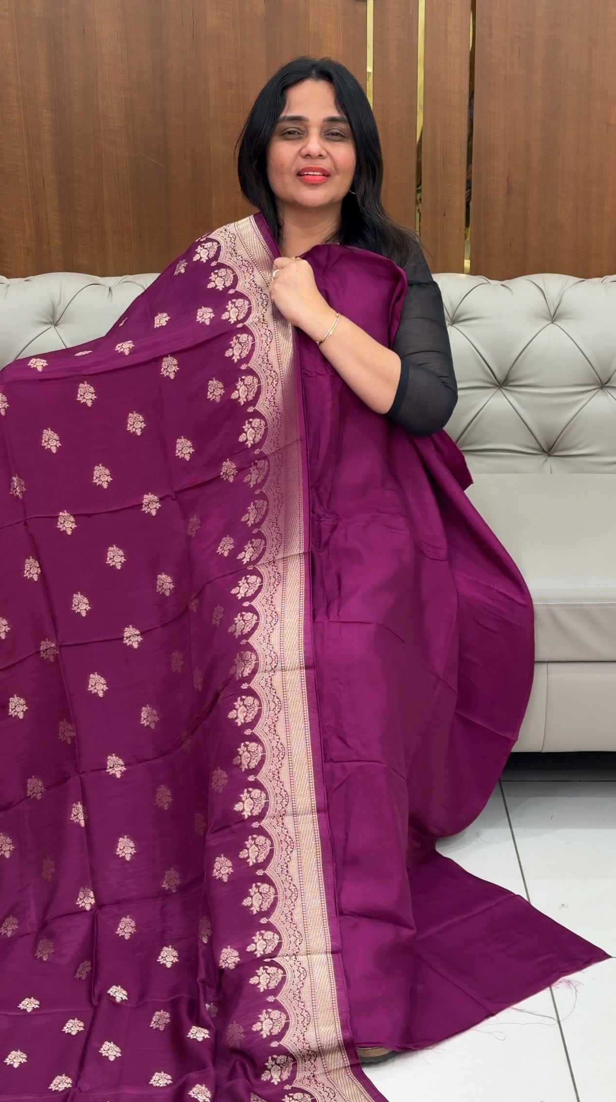 IHA'S IN-HOUSE SILK BANARASI UNSTITCHED SALWAR SUITS - IHA 30660