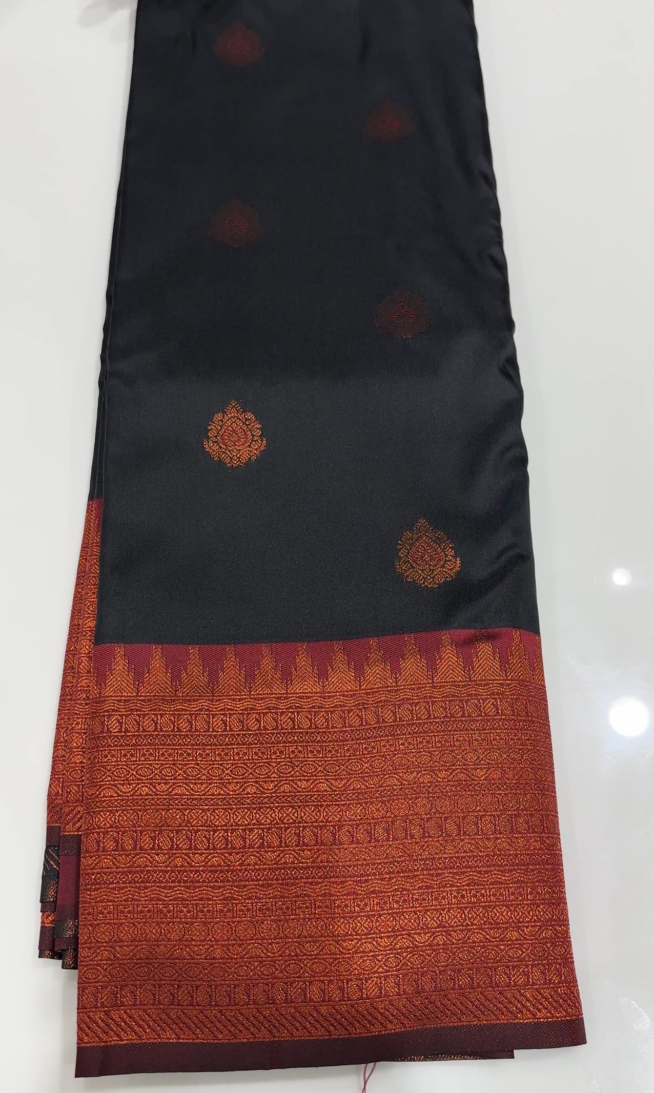 SEMI SOFT SILK SAREES - IHA 17190