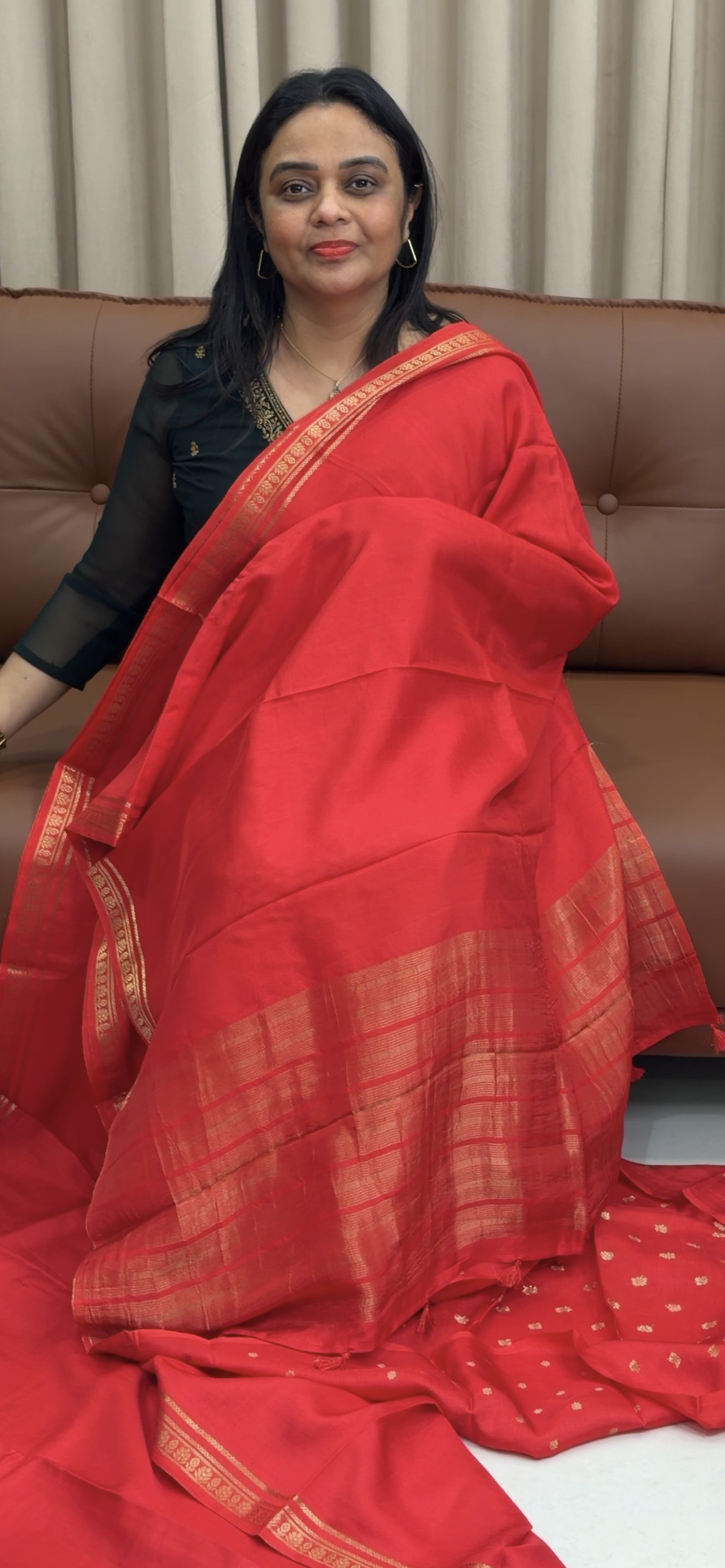 SEMI SILK SAREES - IHA 33600