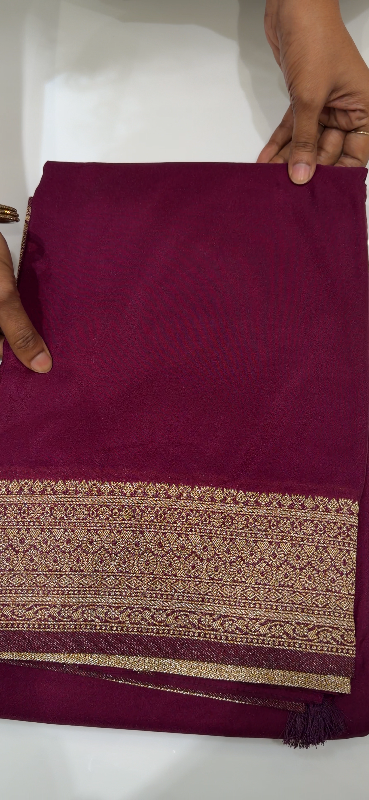 SEMI BANARASI SAREES - IHA 35142