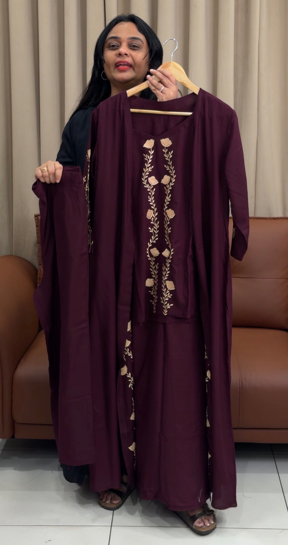 IHA'S IN-HOUSE RAYON TOP,BOTTOM AND JACKETS - IHA 35867