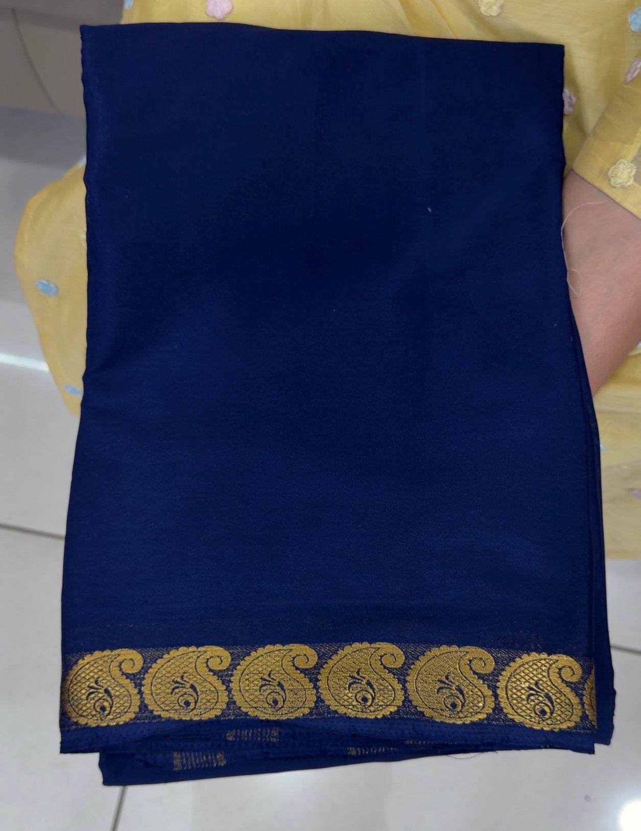 SEMI CRAPE SAREES - IHA 32770
