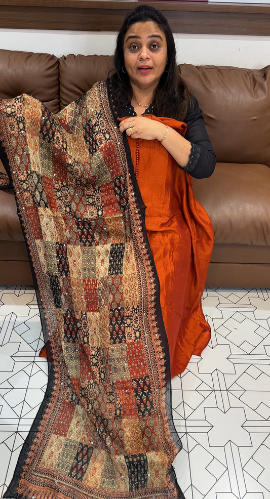 FORWARD SEMI RAW SILK UNSTITCHED SALWAR SUITS - IHA 27983