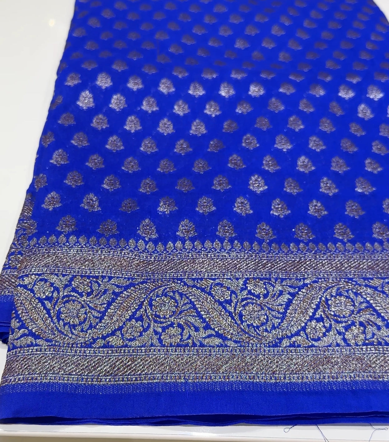 KATAN BANARASI SAREE - IHA 16584