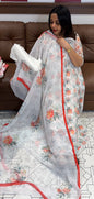 FAUX GEORGETTE PRINTED UNSTITCHED SALWAR SUITS - IHA 19220