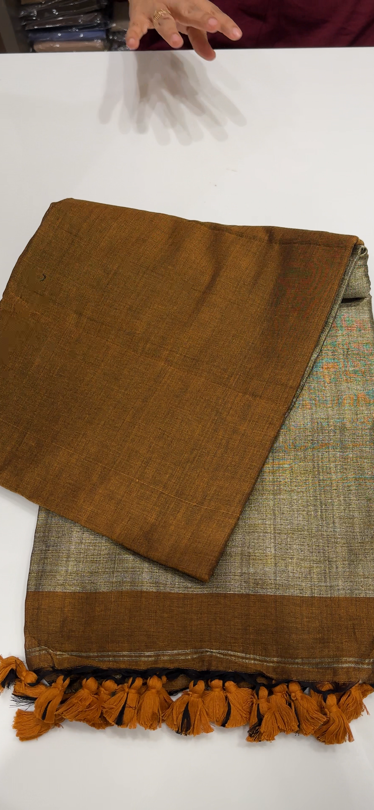 MUL CHANDERI SAREES - IHA 35590