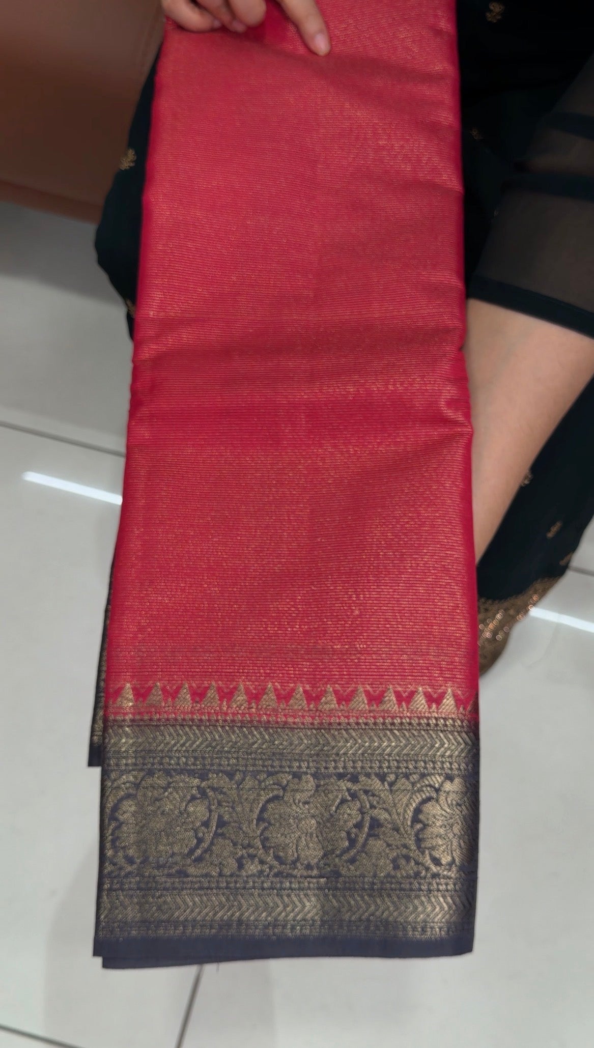 SEMI BANARASI SAREES - IHA 33601