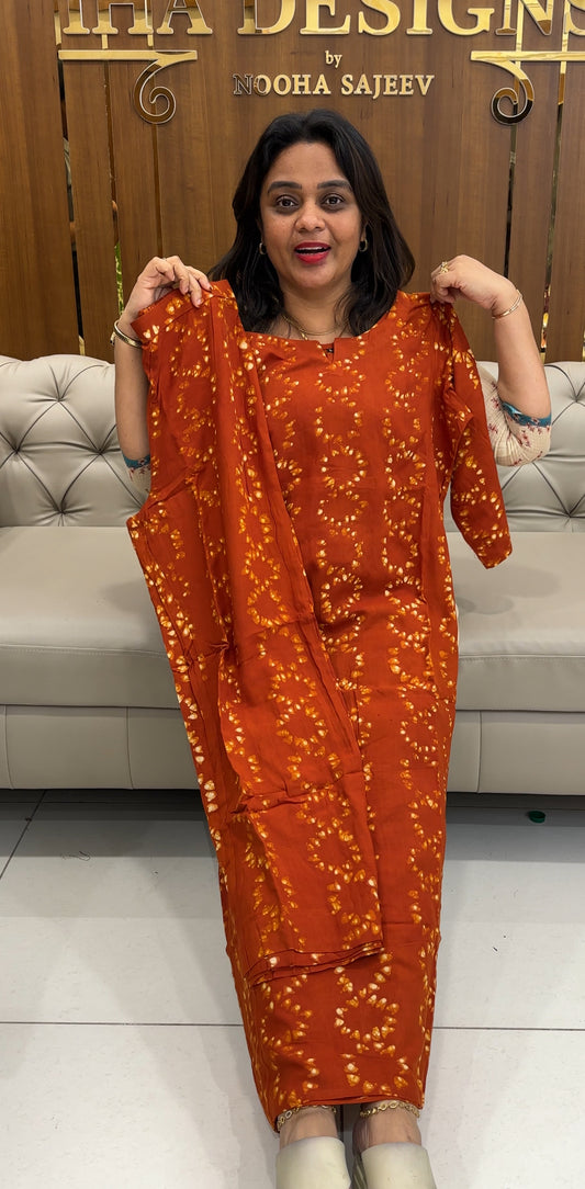 BATIK PRINTED TOP AND BOTTOM - IHA 25187