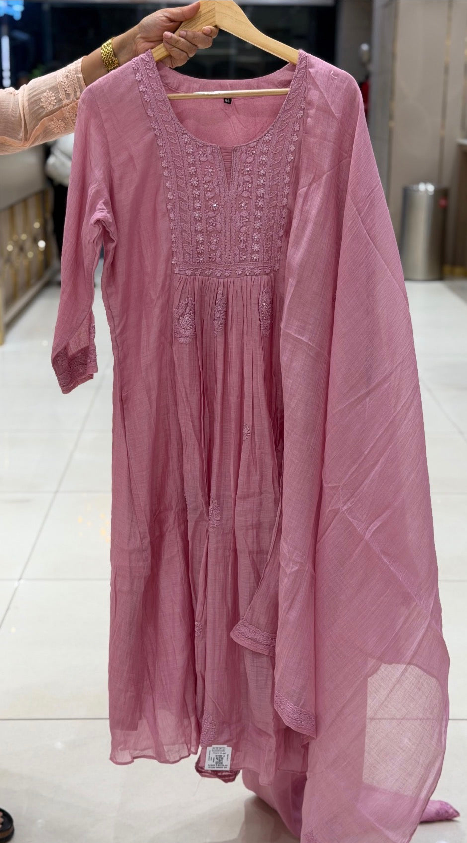 PARTY WEAR TOP,BOTTOM AND DUPATTA - IHA 35423