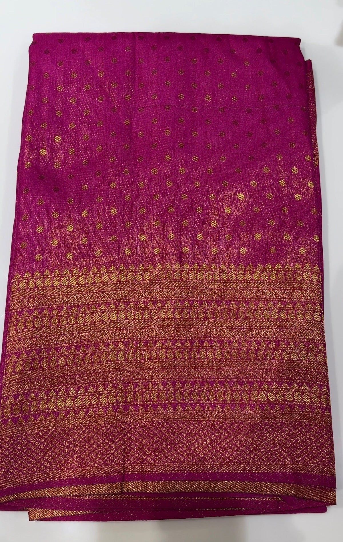 SEMI BANARASI SAREE - IHA 35999