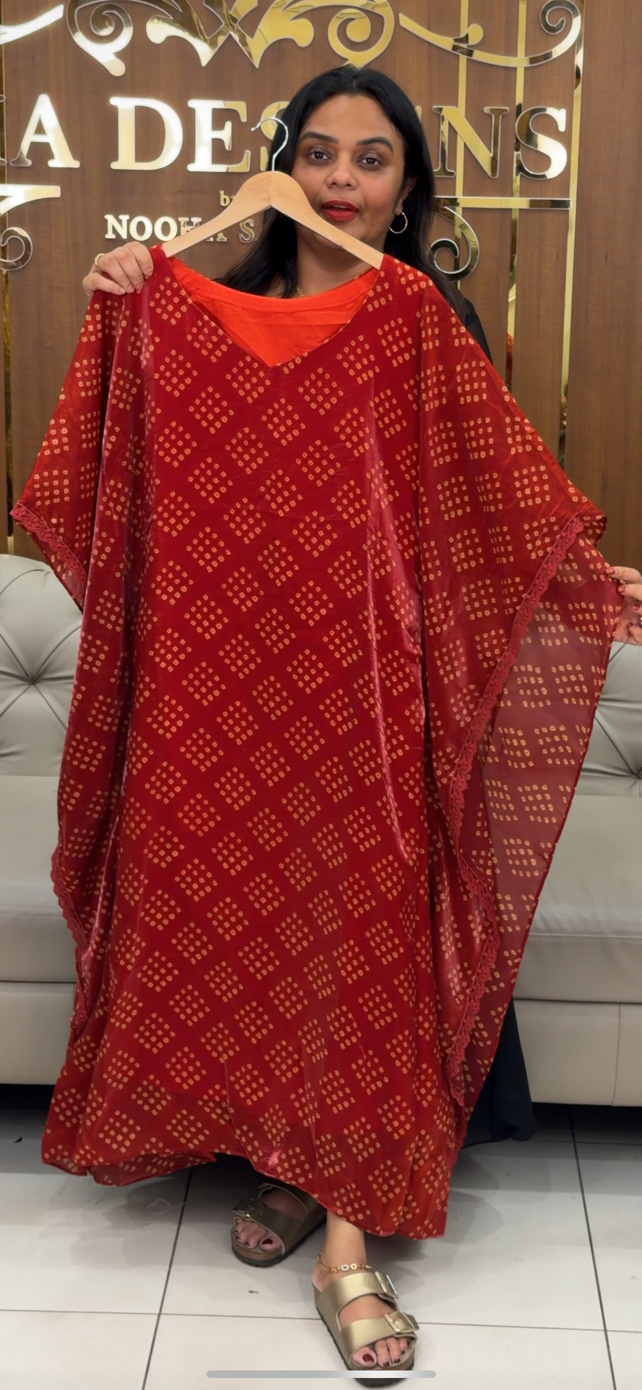 IHA'S IN-HOUSE KAFTAN TOPS - IHA 30591