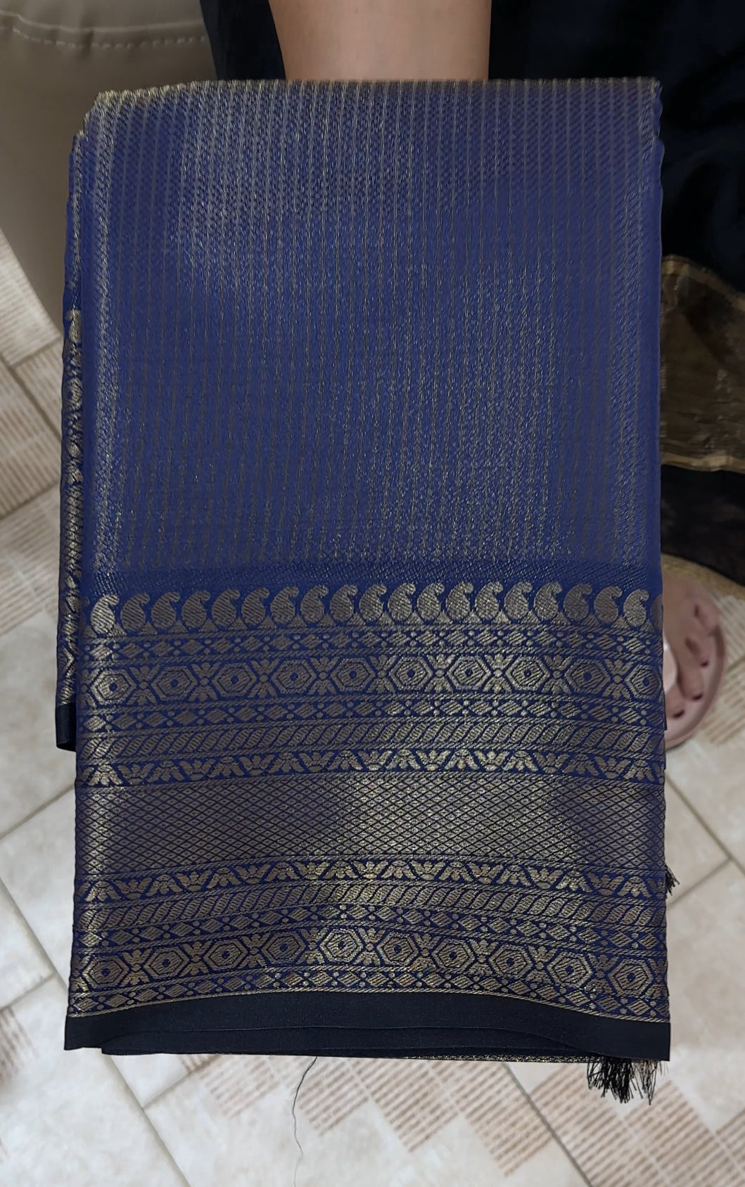 SEMI BROCADE SAREES - IHA 27005