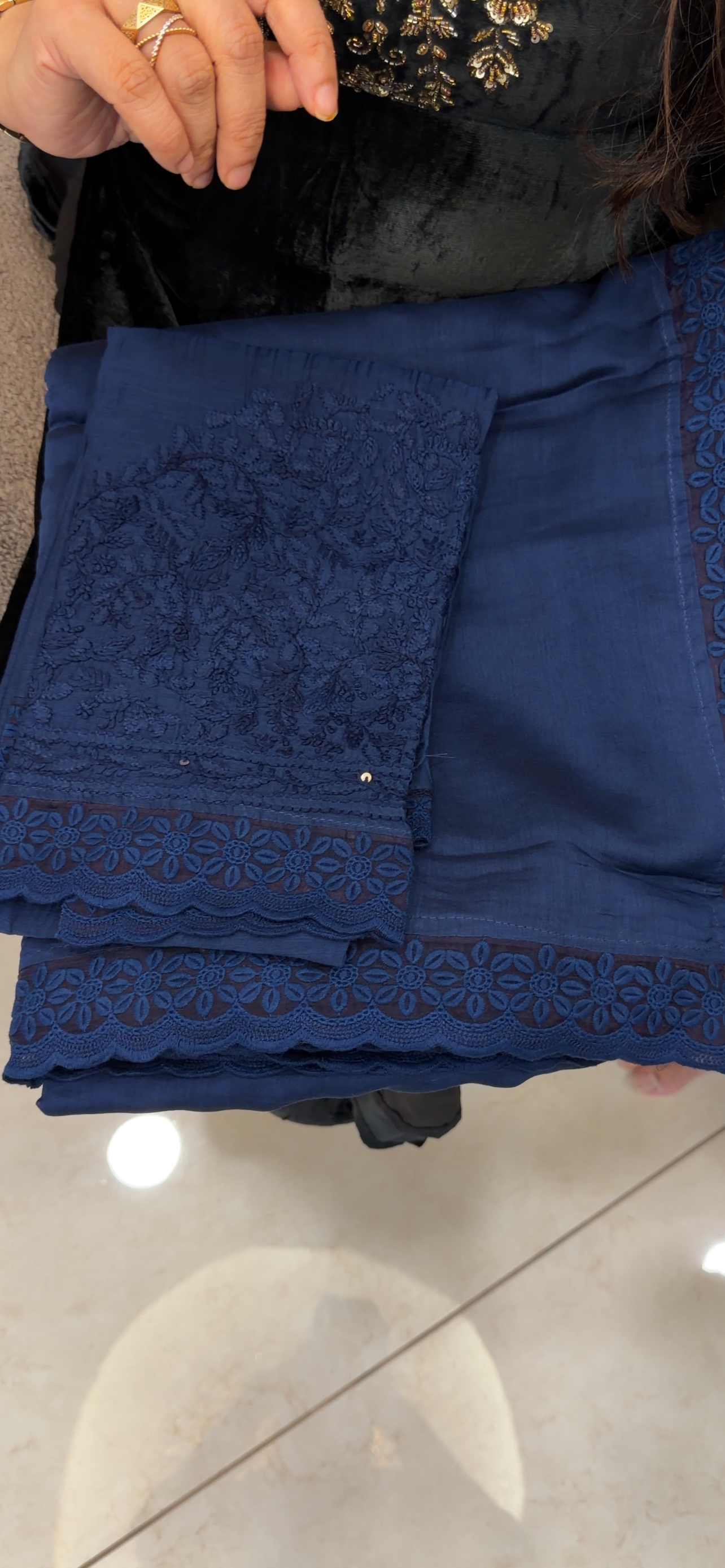 MALAI CHANDERI SAREES  - IHA 33354