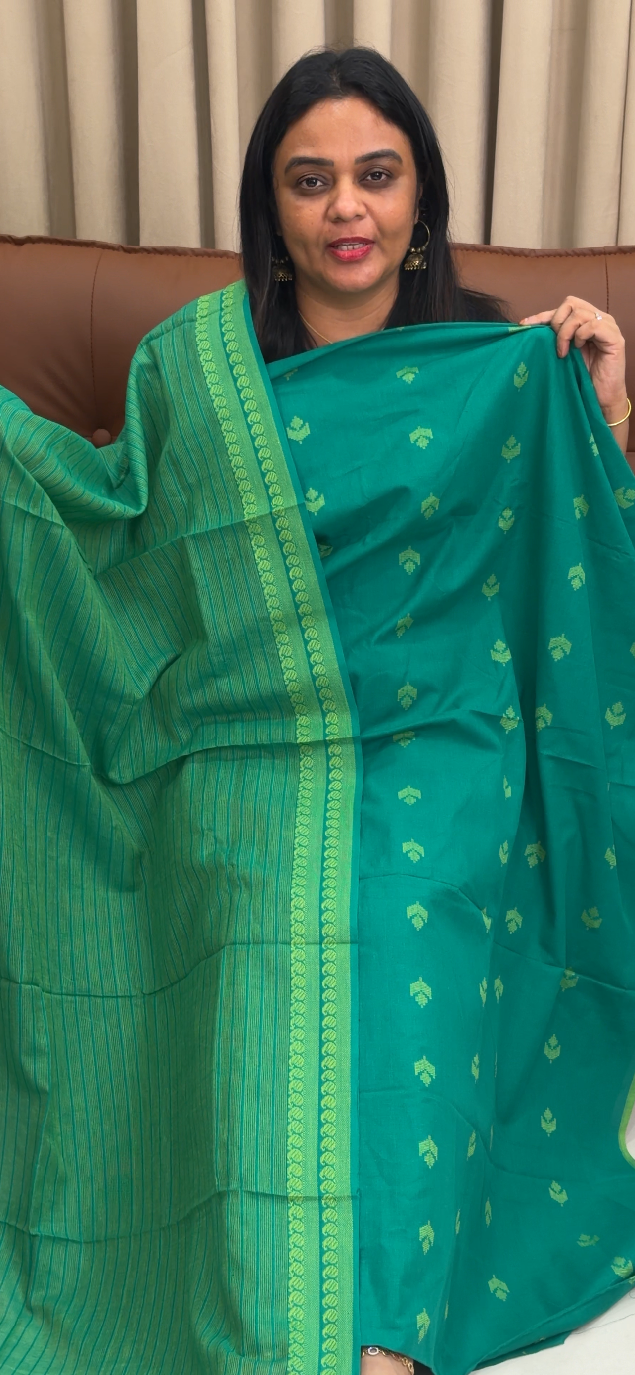 COTTON UNSTITCHED SALWAR SUITS - IHA 33662