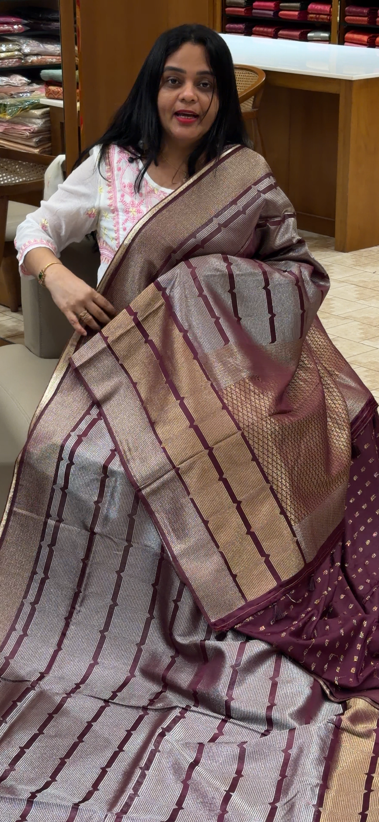 BANARASI SAREES - IHA 34530
