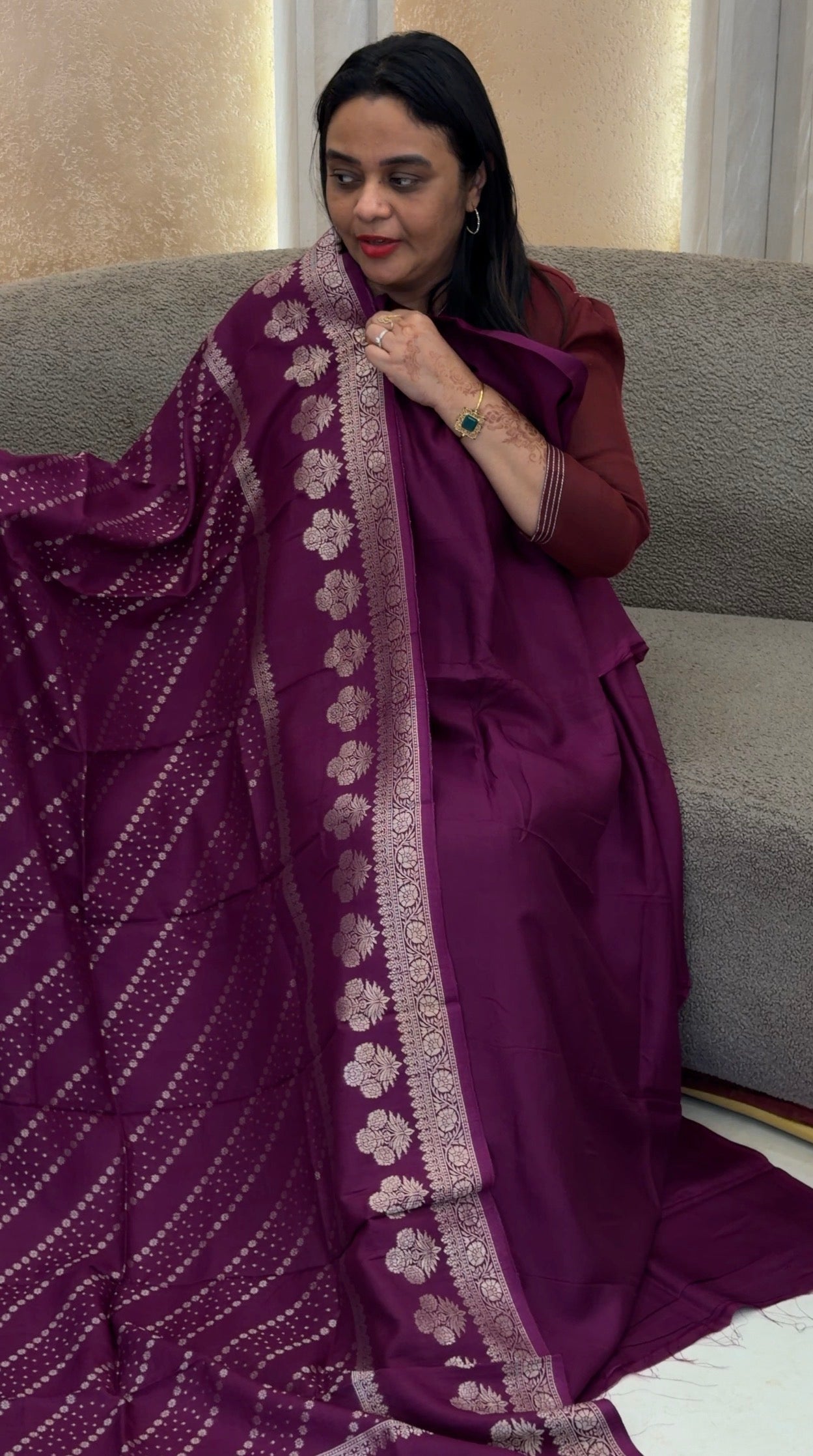 DOLA SILK UNSTITCHED SALWAR SUITS - IHA 33316