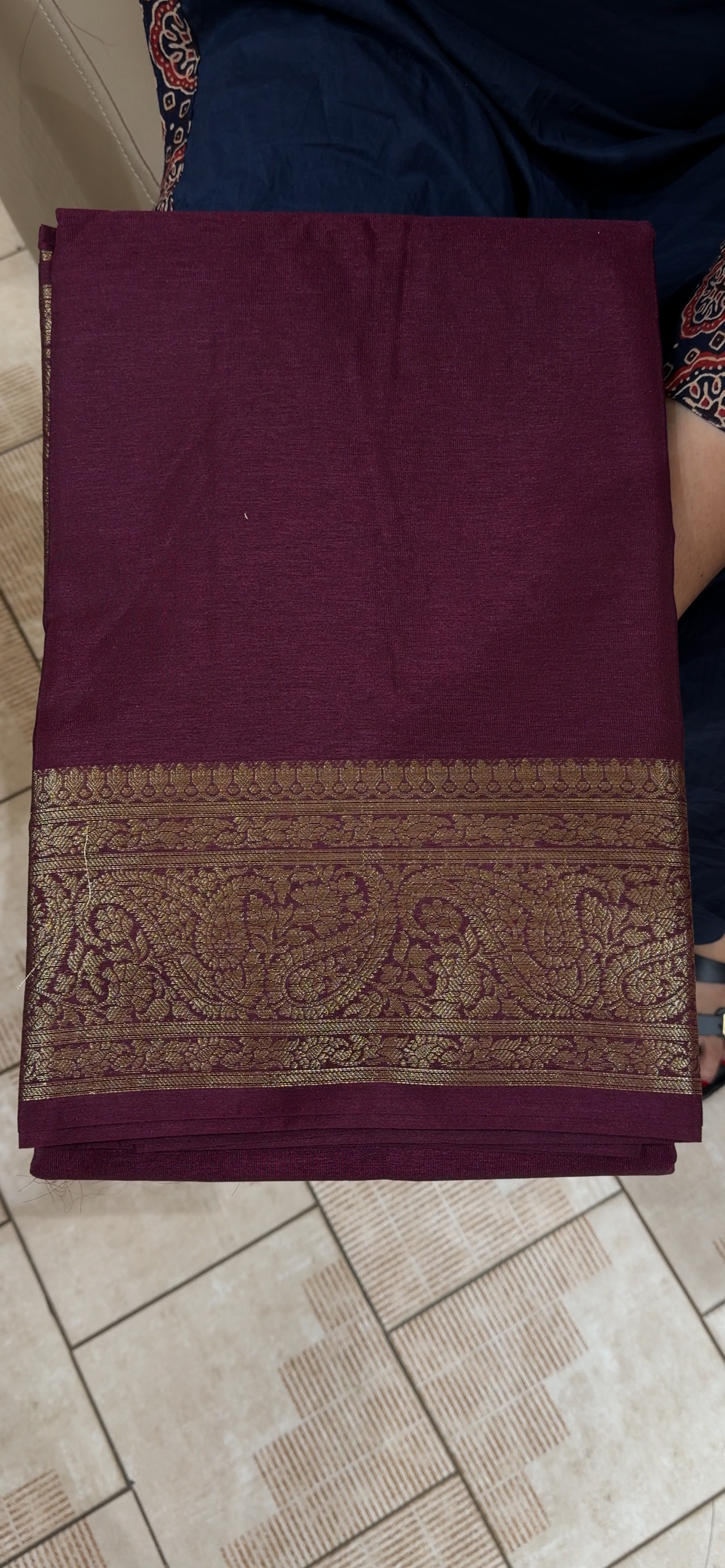 SEMI BANARASI SAREES - IHA 34384