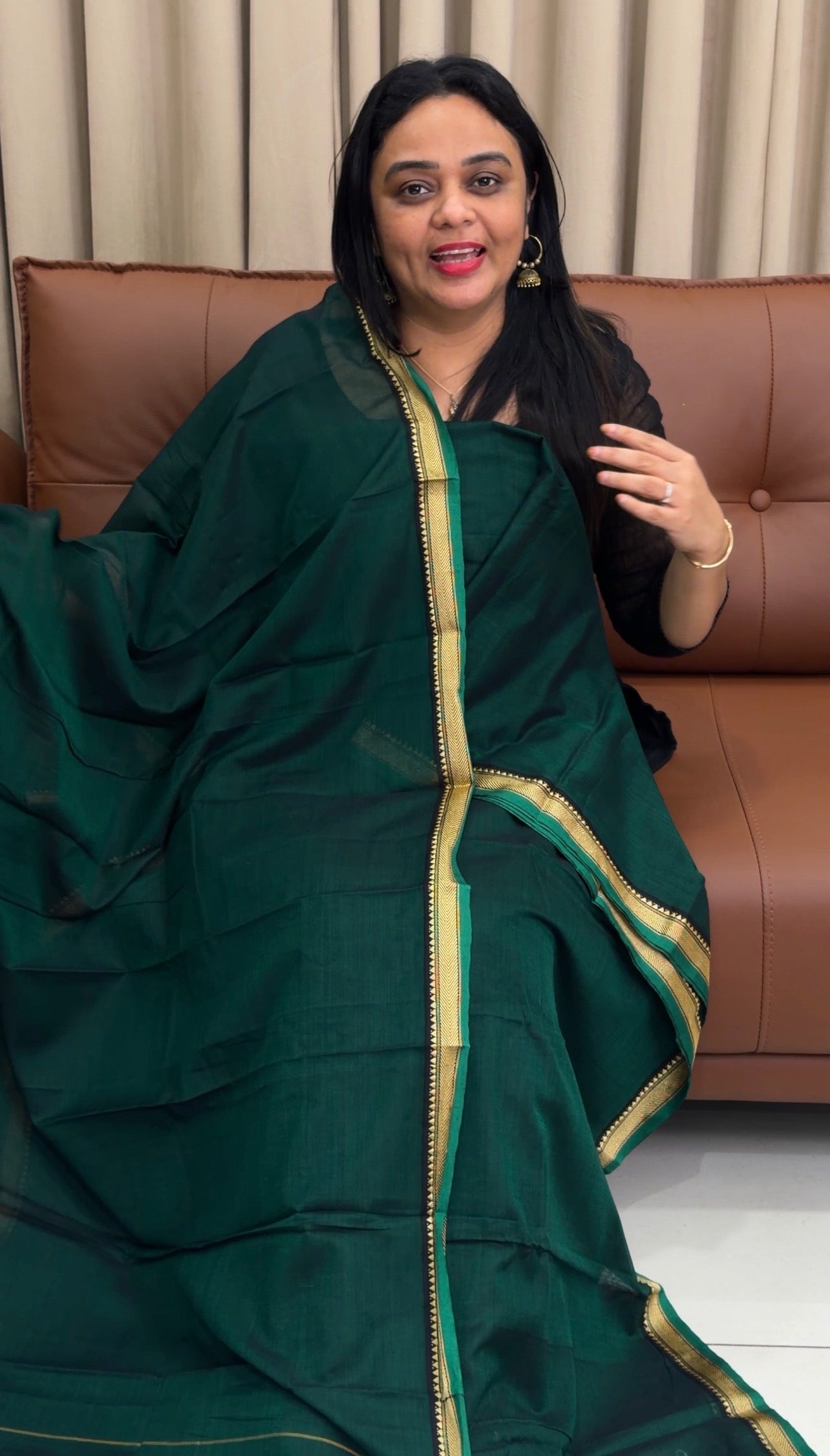 HANDLOOM COTTON UNSTITCHED SALWAR SUITS - IHA 34001