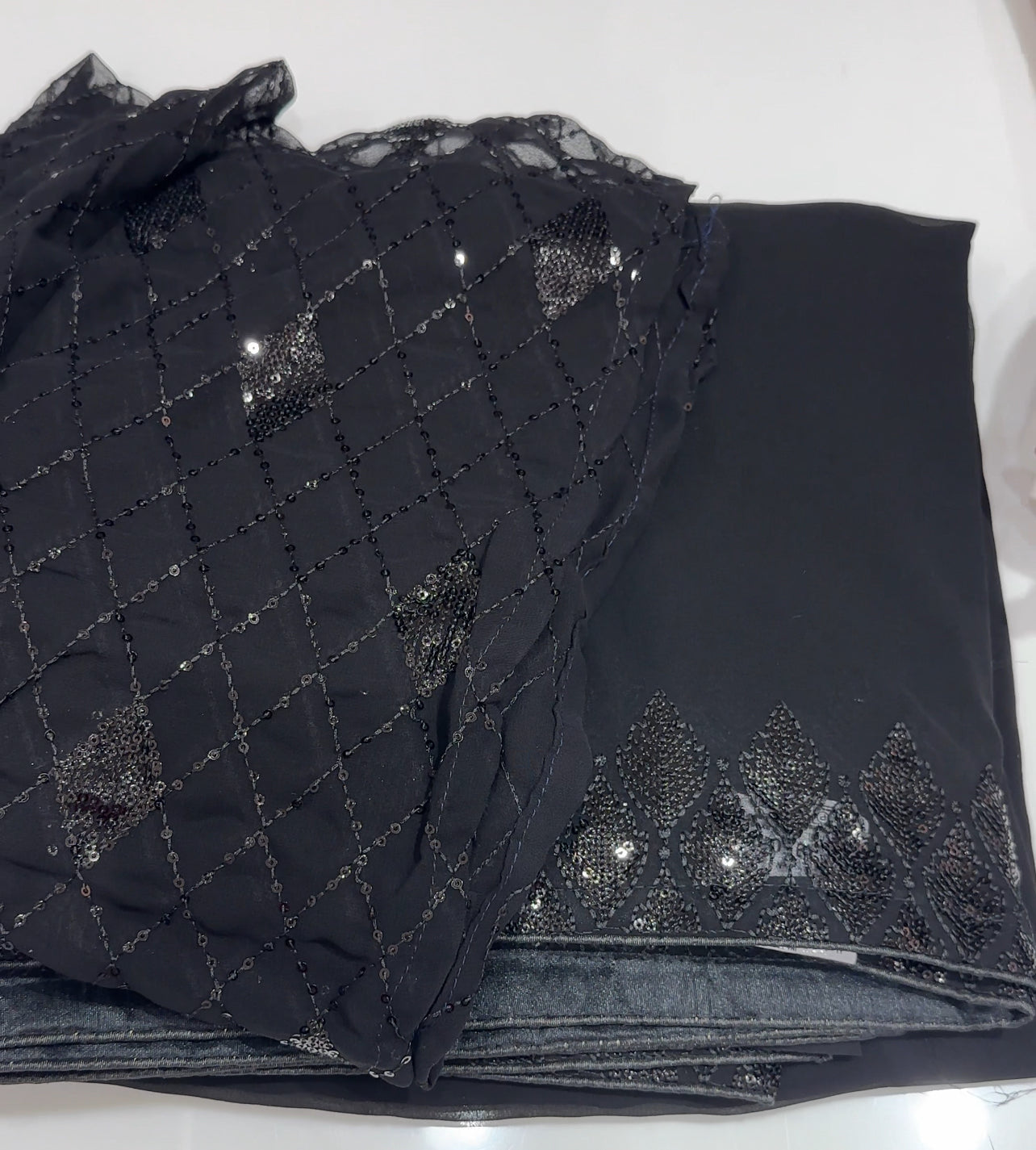 VISCOSE GEORGETTE SAREESS - IHA 27897