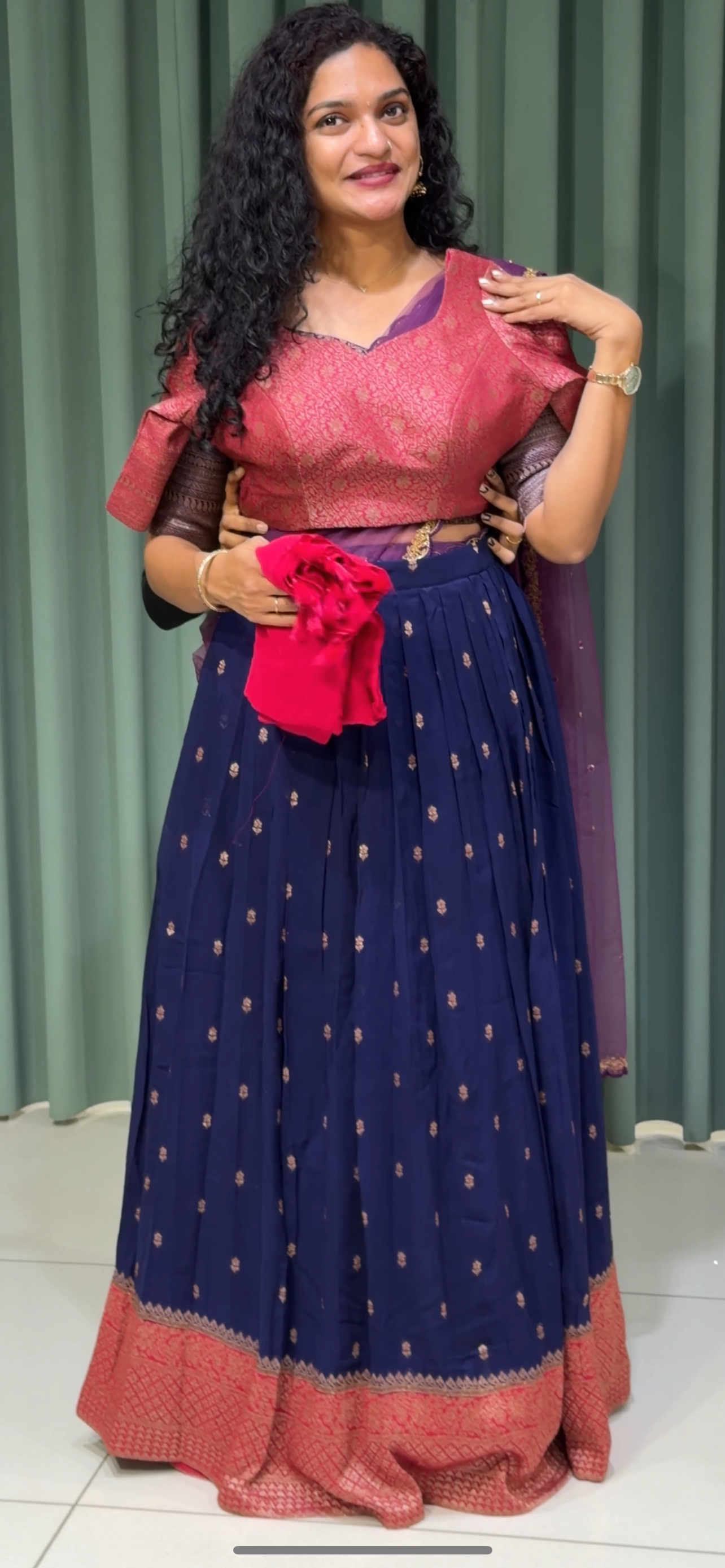 PARTY WEAR LEHENGAS - IHA 29616