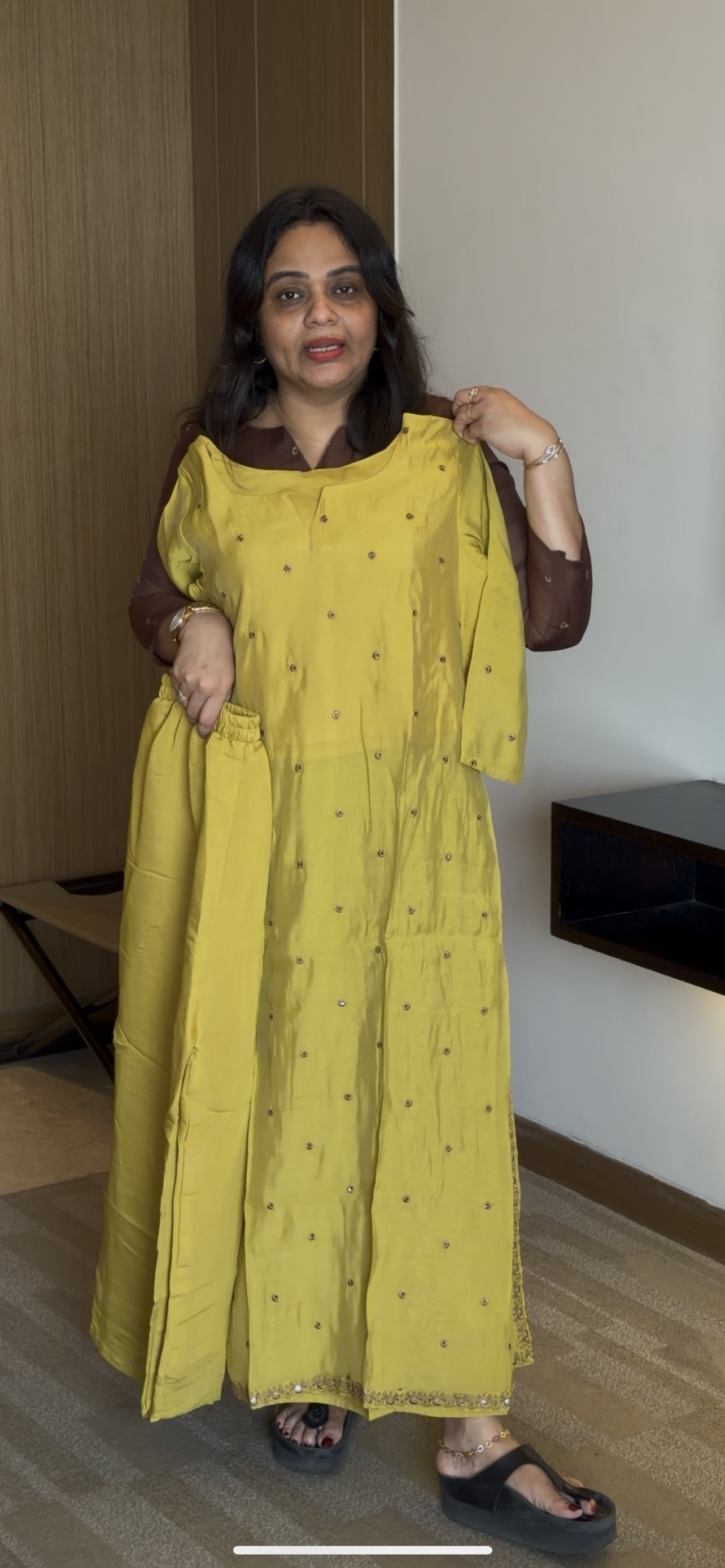 MUL CHANDERI TOP AND BOTTOM - IHA 29777